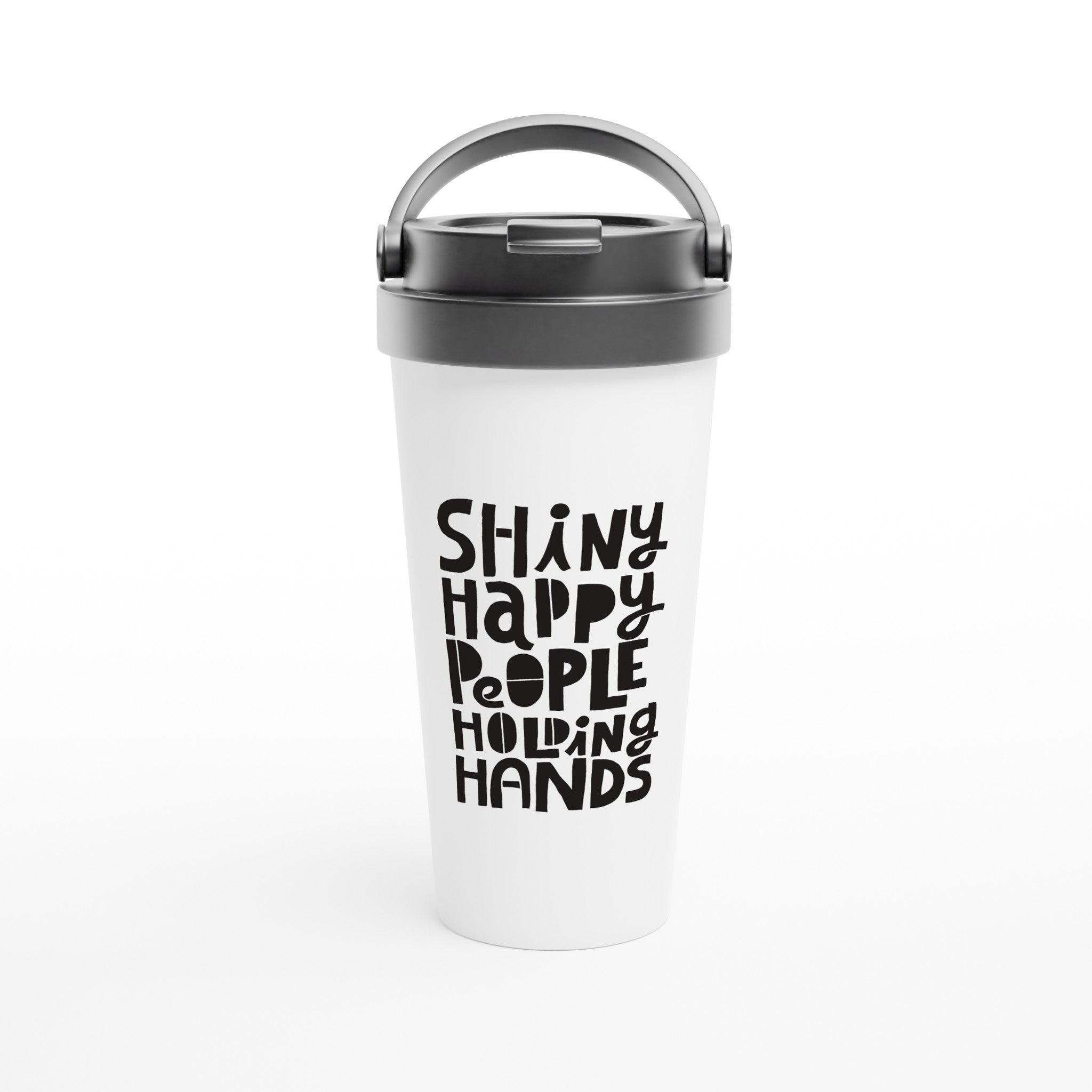 Shiny Happy People Travel Mug - Optimalprint