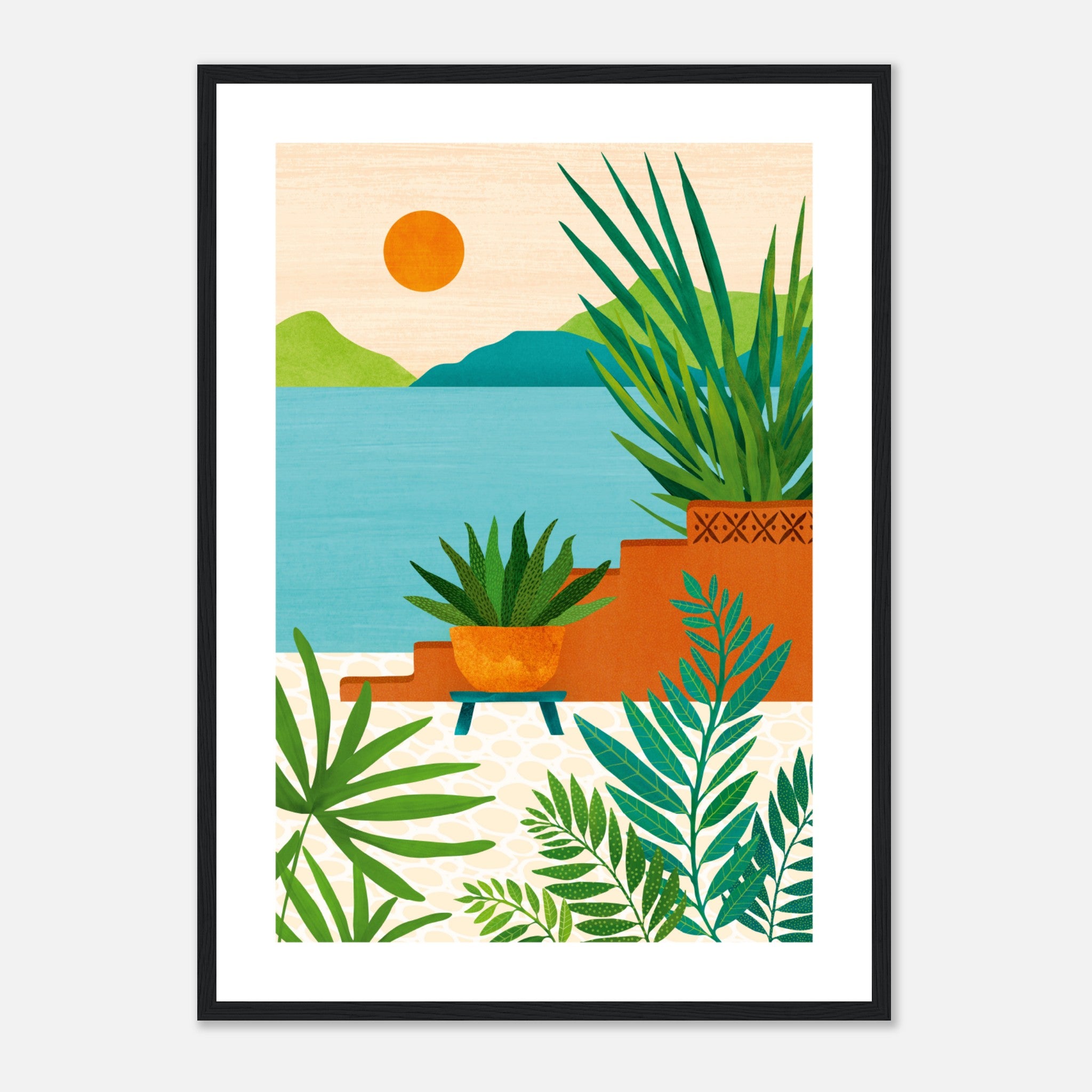 Bali Coast Sunset Poster