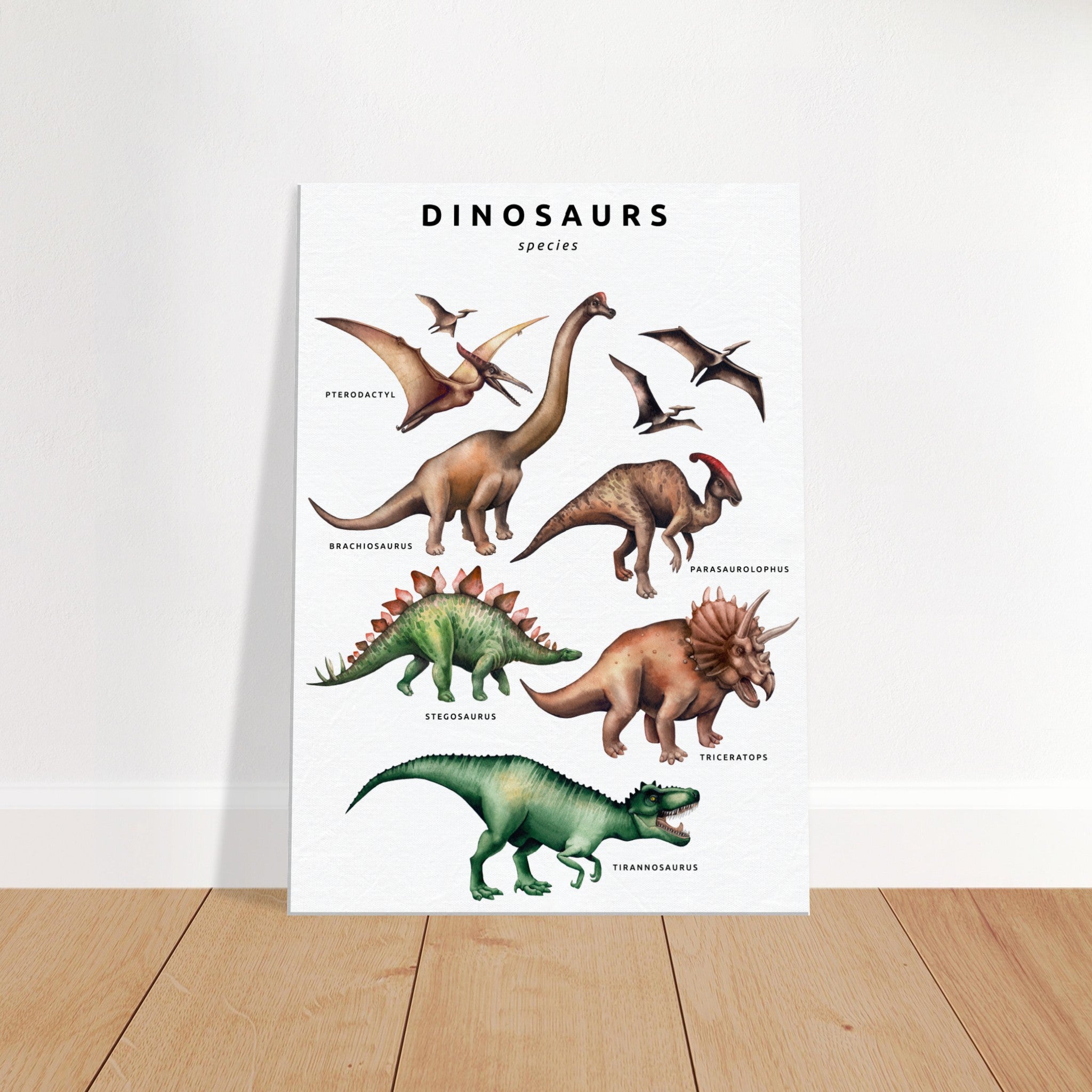 Dinosaurs Collection Canvas