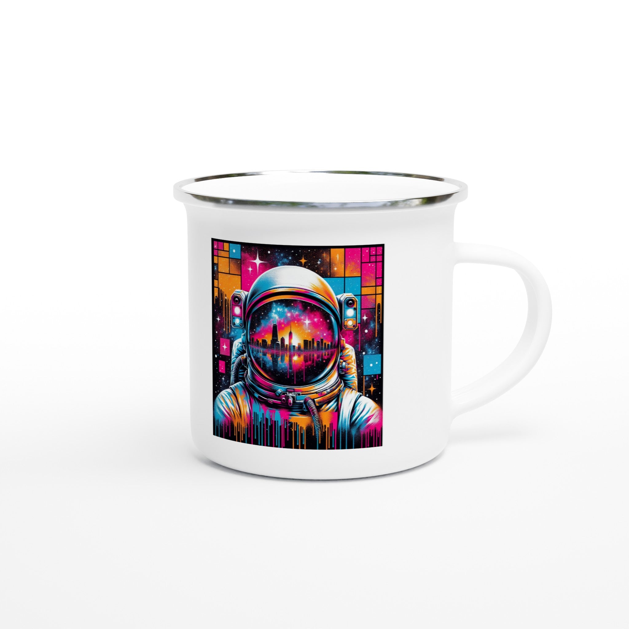 Cosmic Brew Mug Enamel Mug - Optimalprint