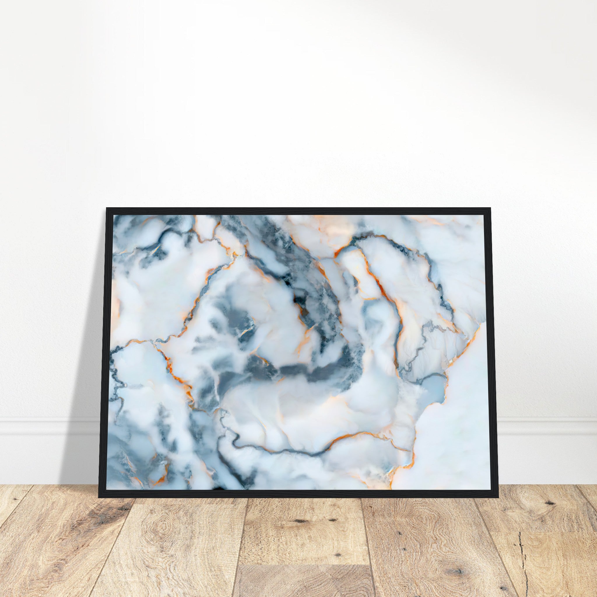 Romania Marble Map Poster