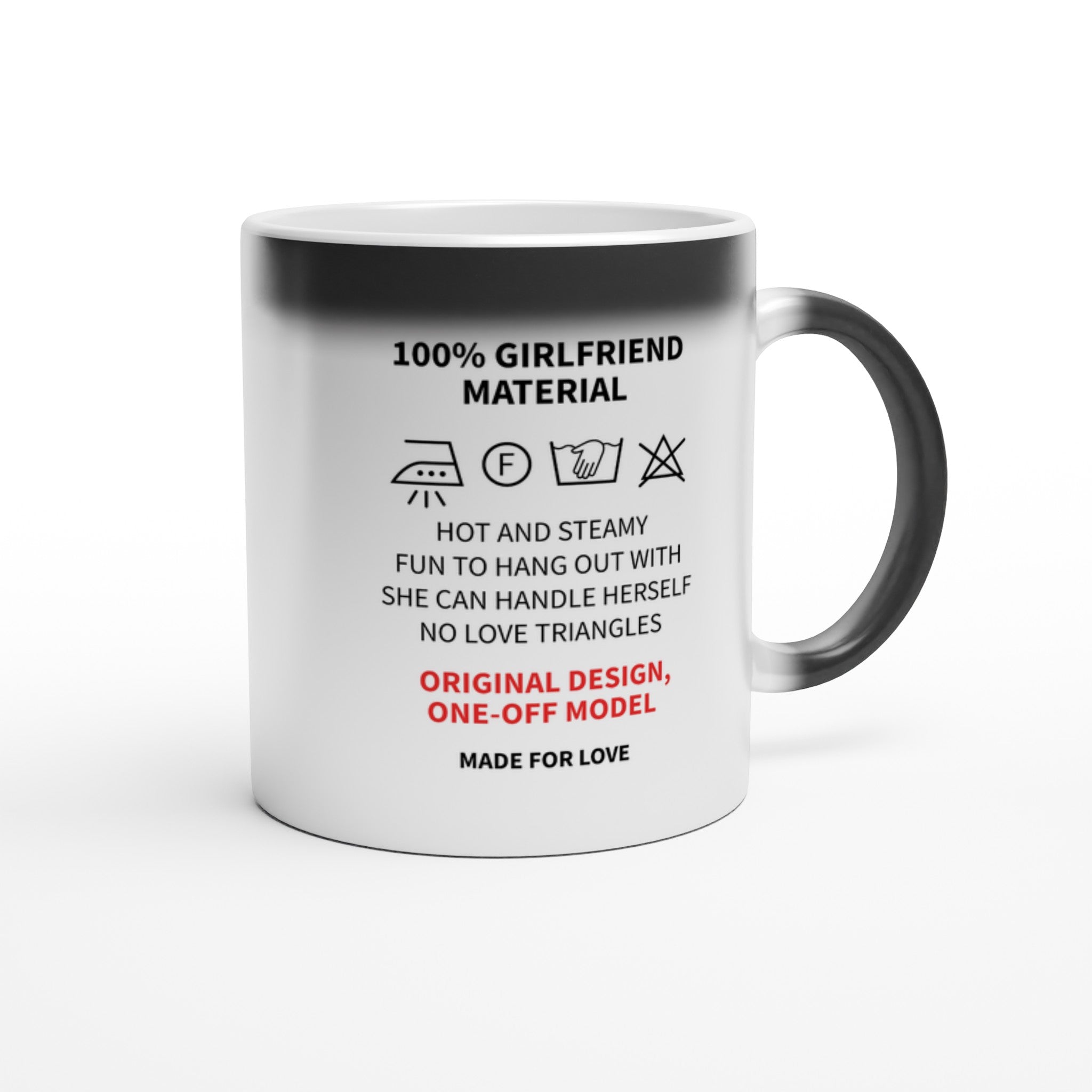 Girlfriend Material Magic Mug - Optimalprint