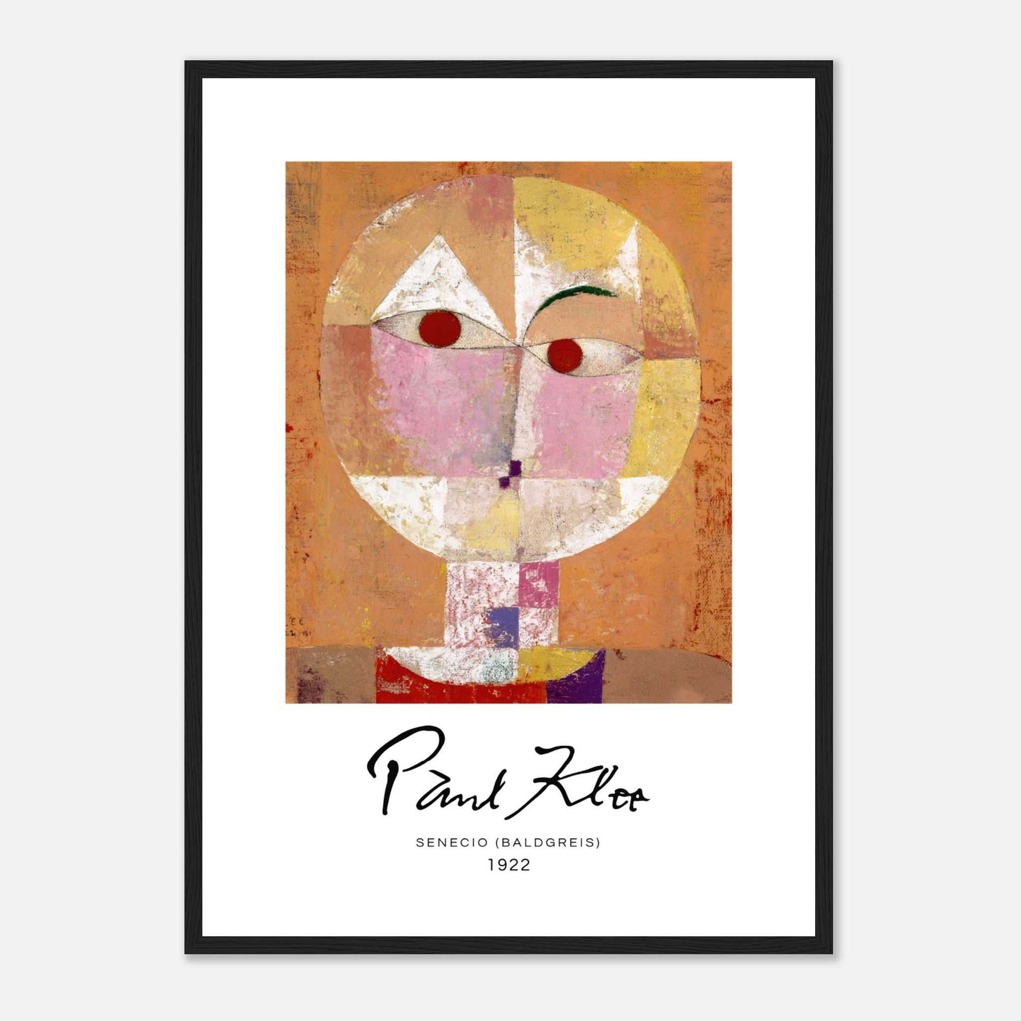Senecio by Paul Klee Poster