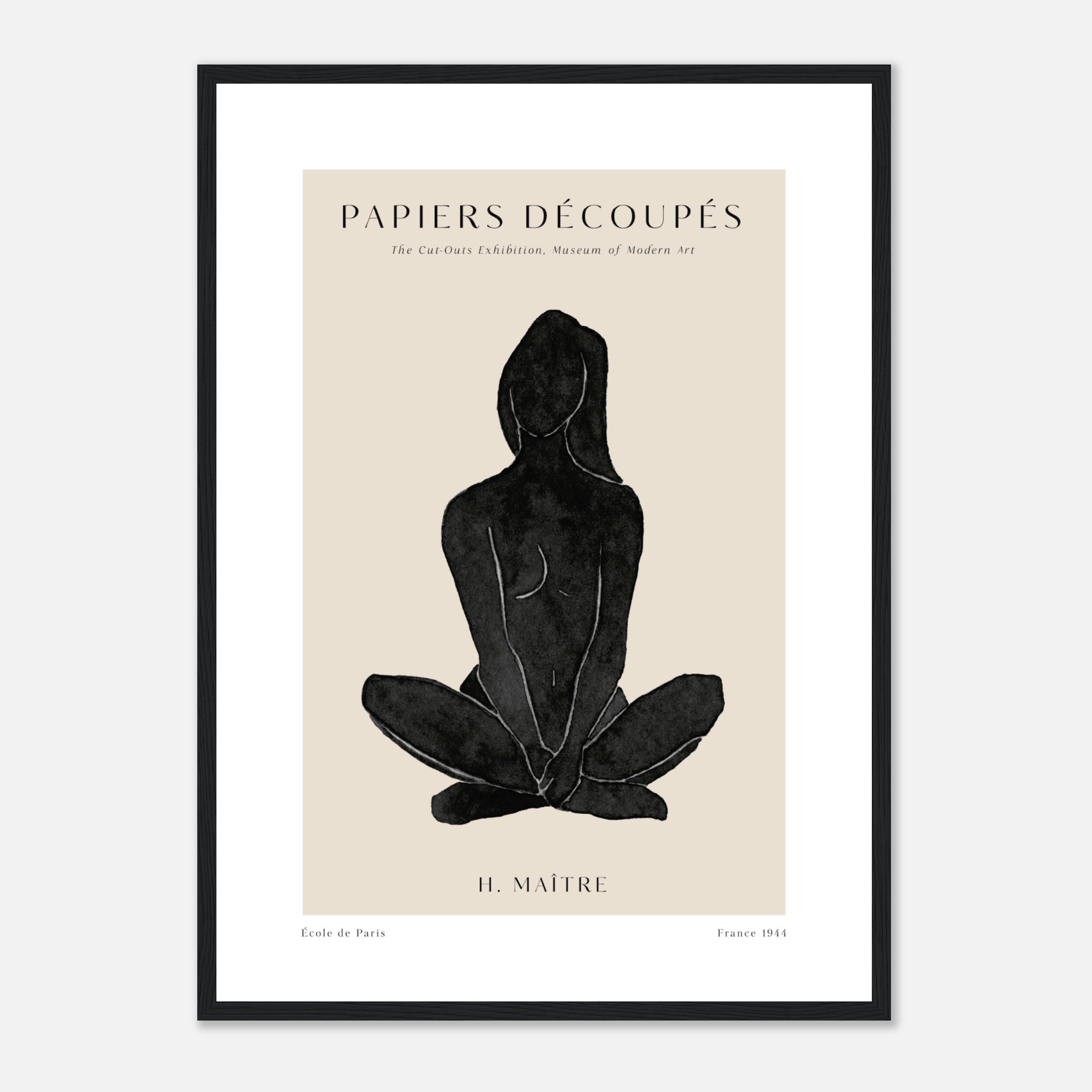 Matisse Papiers Decoupes No. 9 Poster