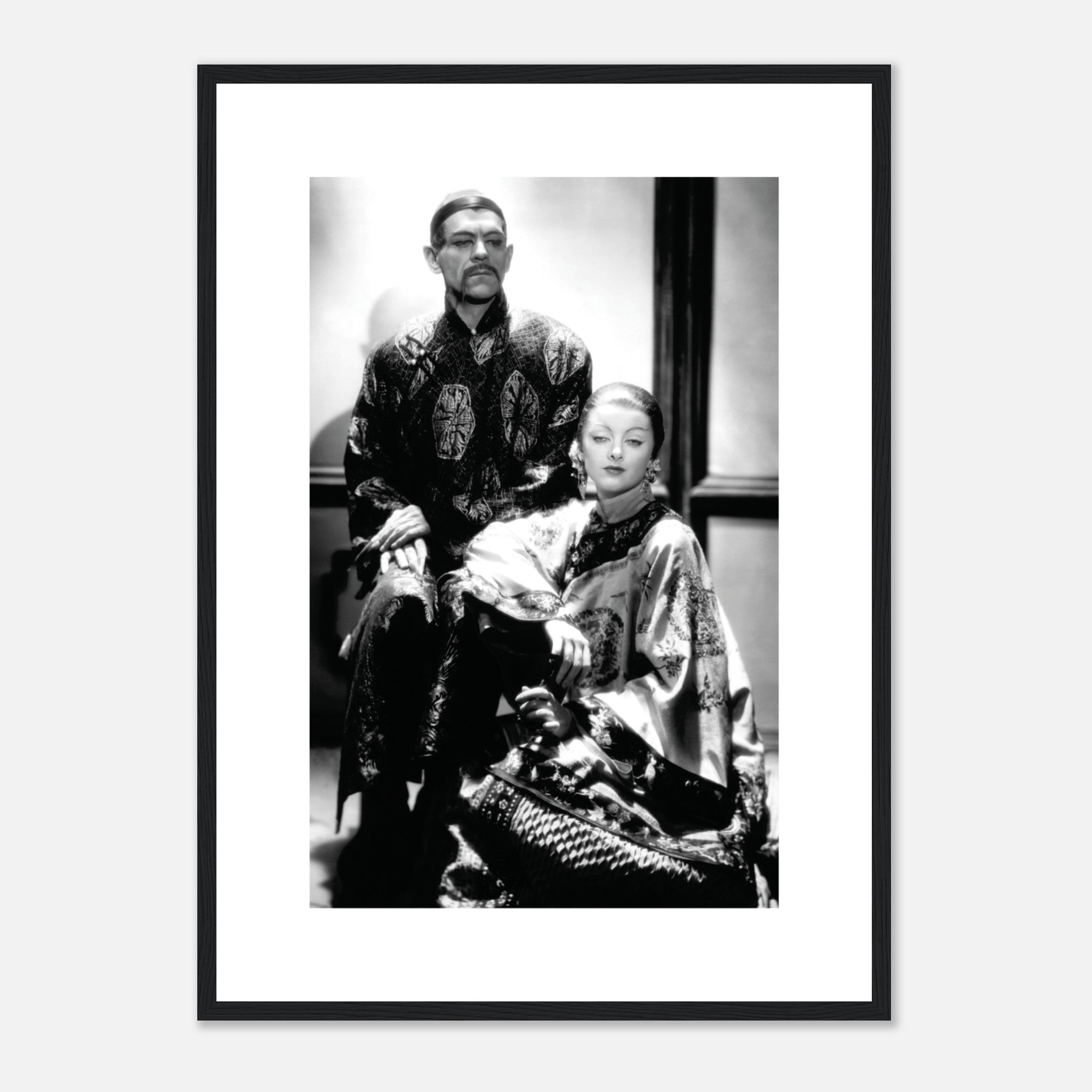 Karen Morley And Boris Karloff Poster