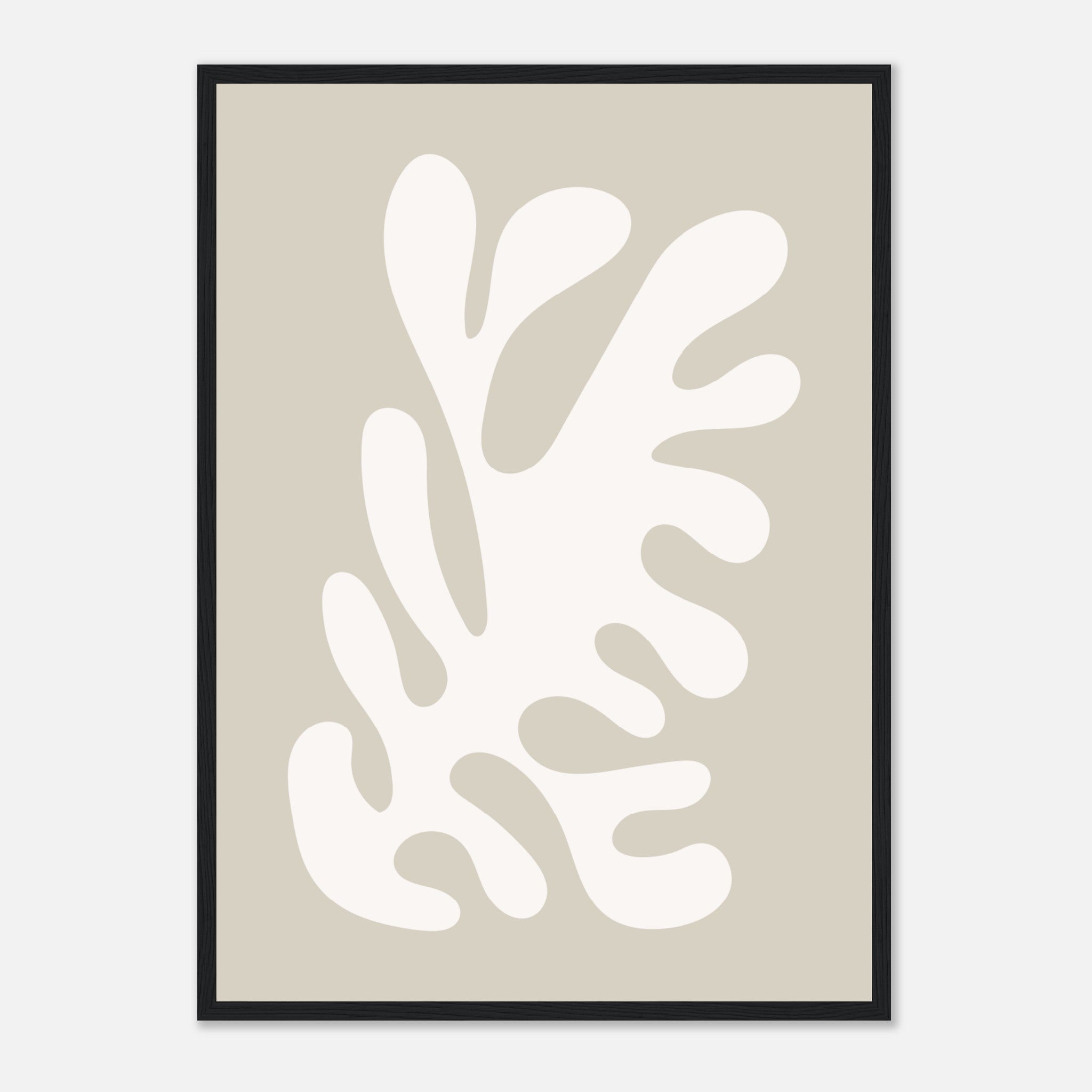 Henri Matisse Organice Beige Poster Poster