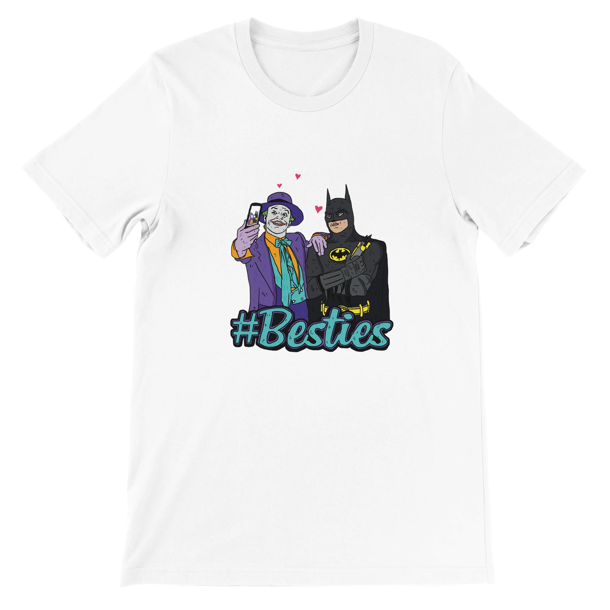 Joker & Batman Crewneck T-shirt - Optimalprint