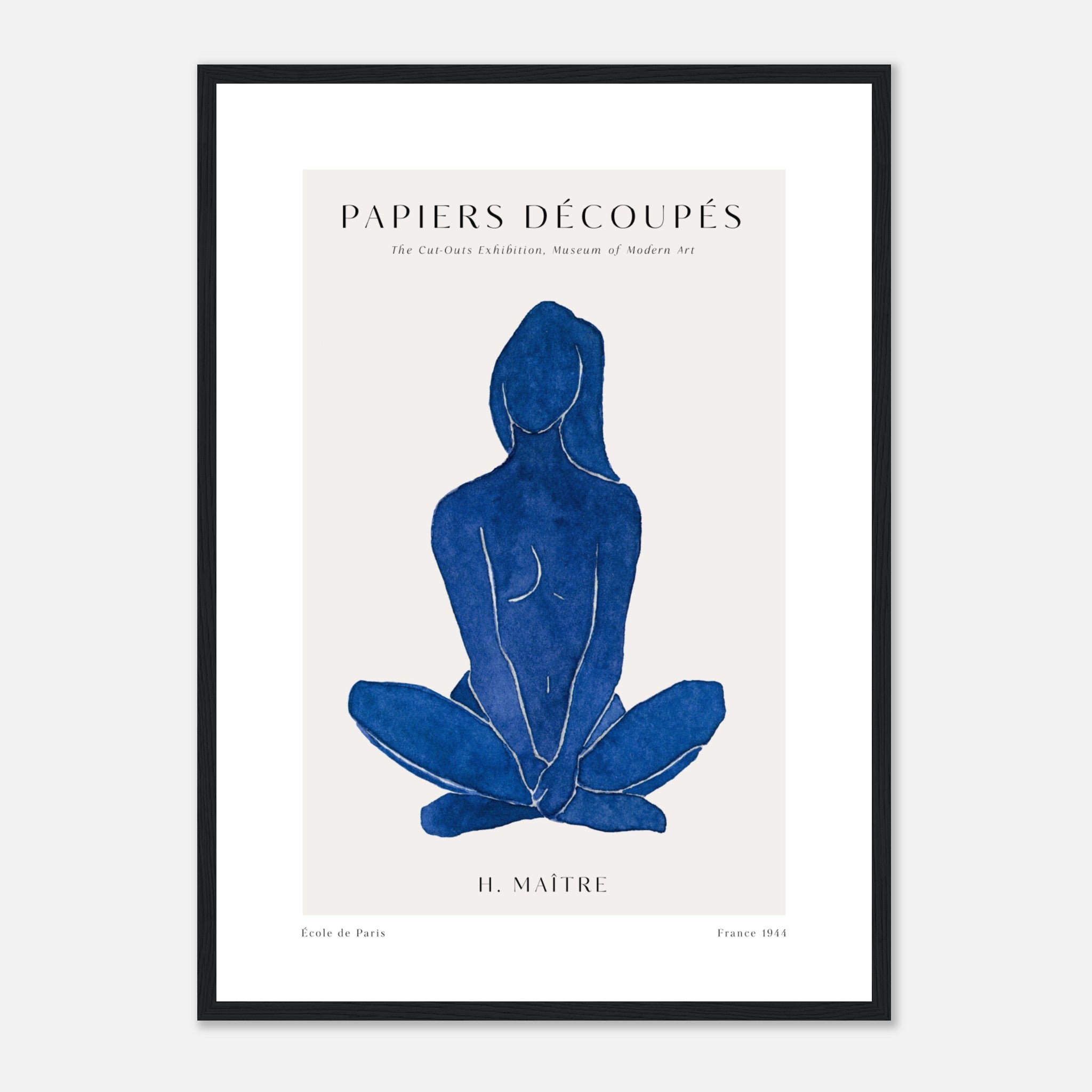 Matisse Papiers Decoupes No. 9 - Colors Poster