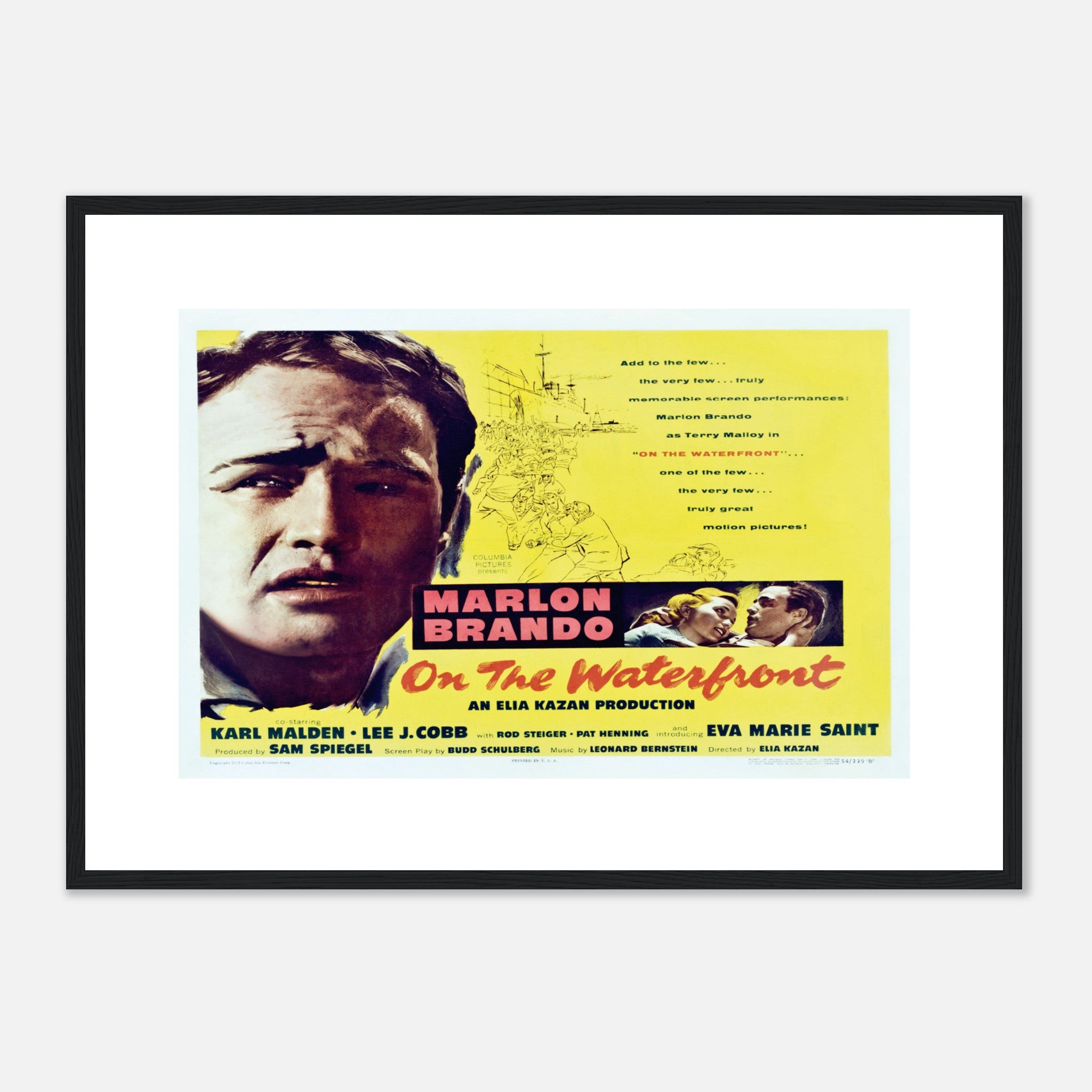 On The Waterfront Poster