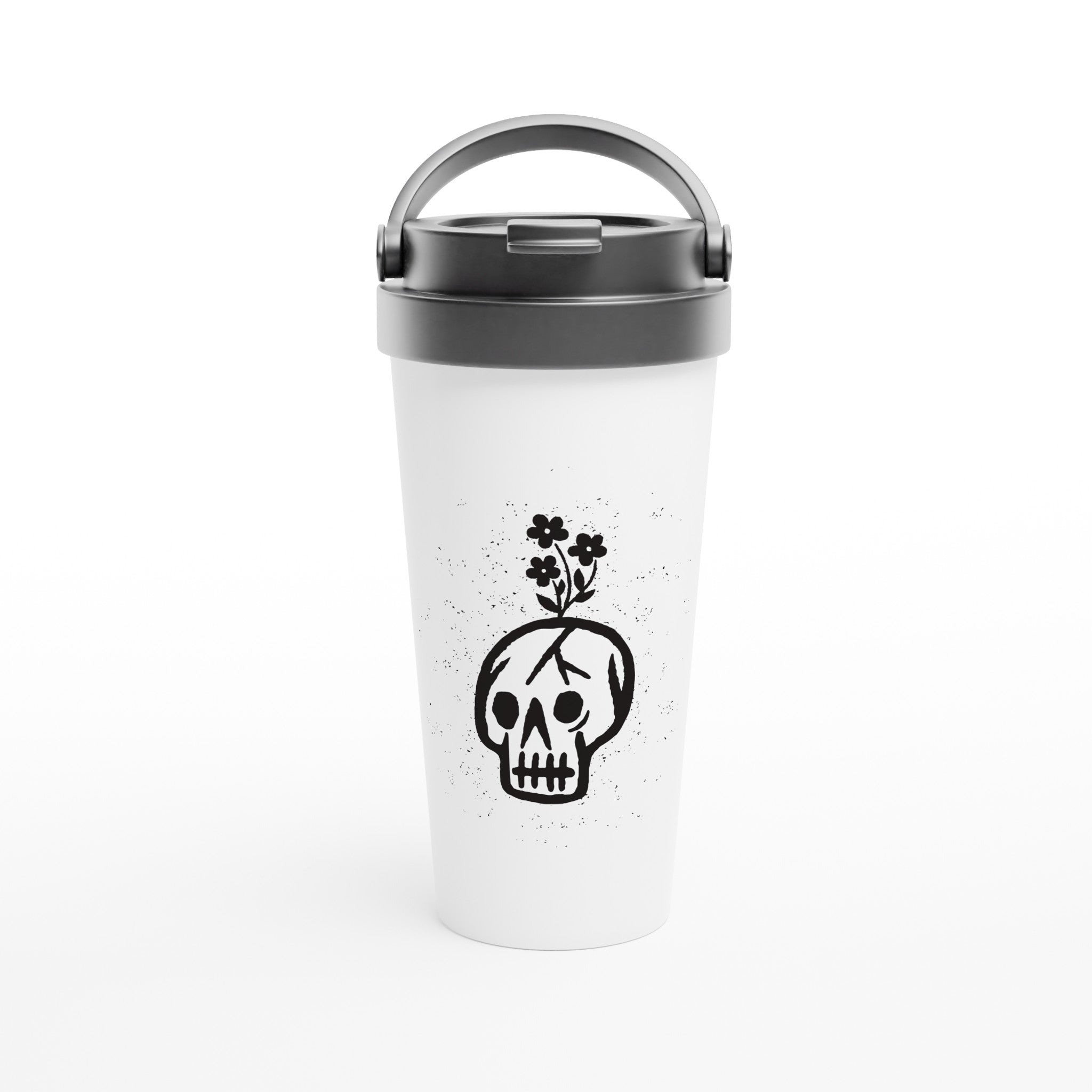 Bloom Skull Travel Mug - Optimalprint