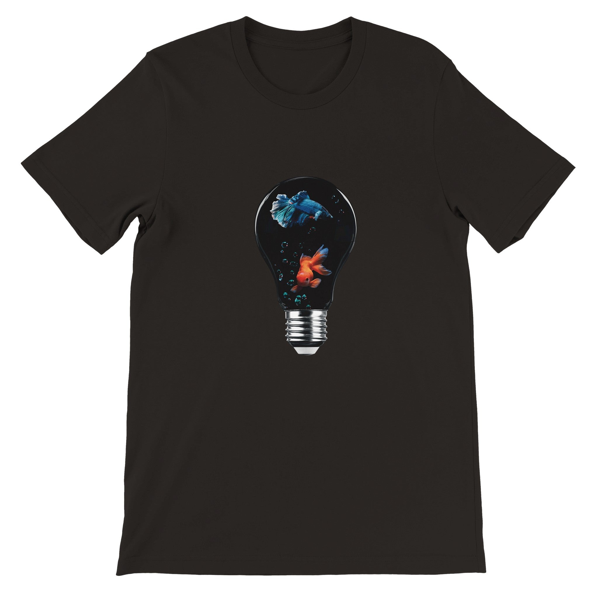Fish Bulb Crewneck T-shirt - Optimalprint