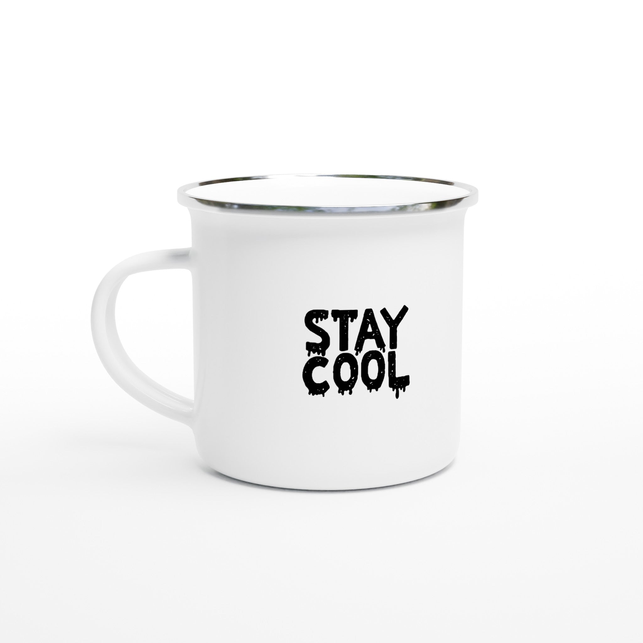 STAY COOL Enamel Mug - Optimalprint