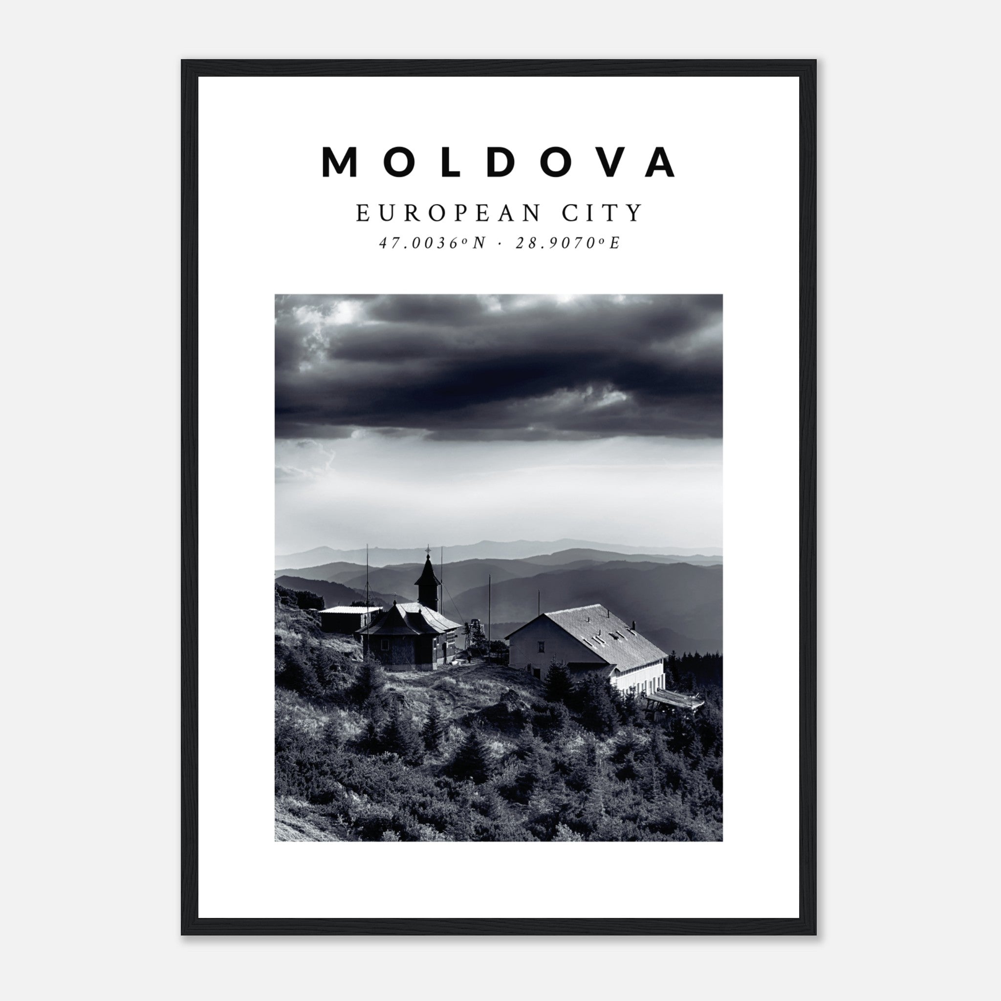 Moldova,Romania Poster
