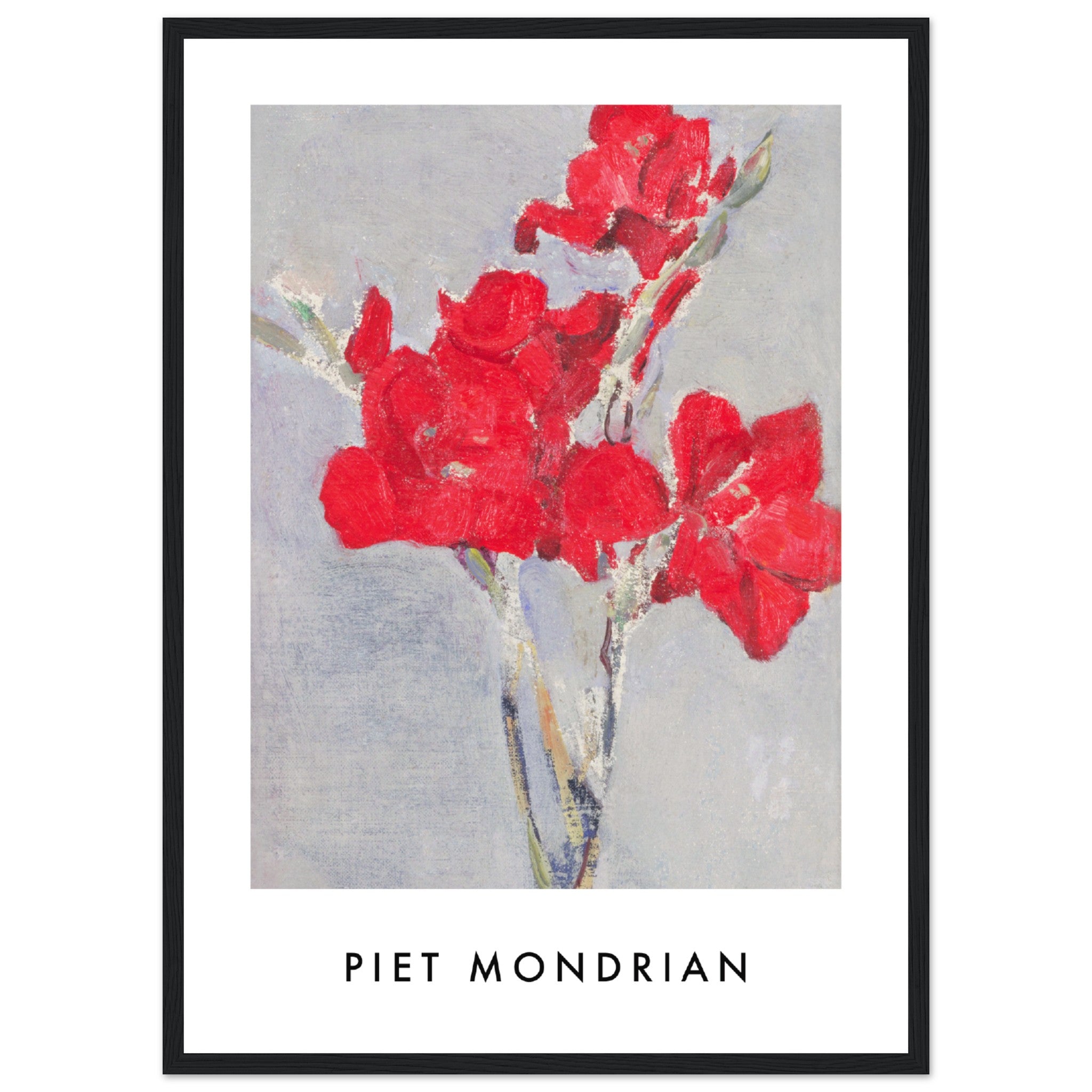 Mondrian Vase Poster