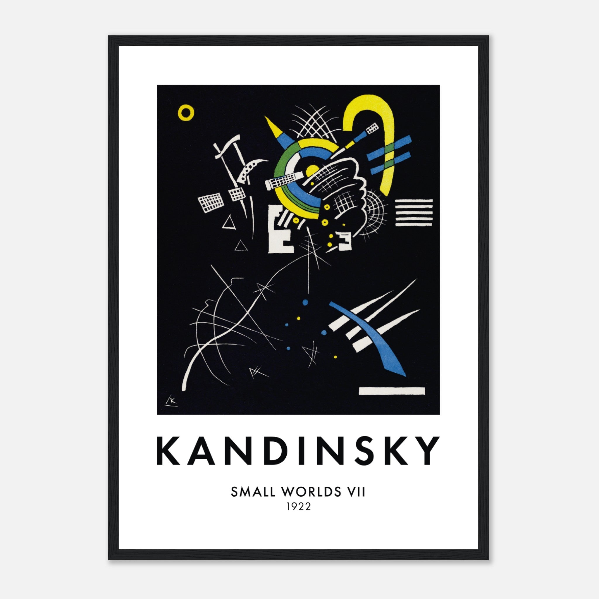 Kandinsky - Small Worlds VII Poster