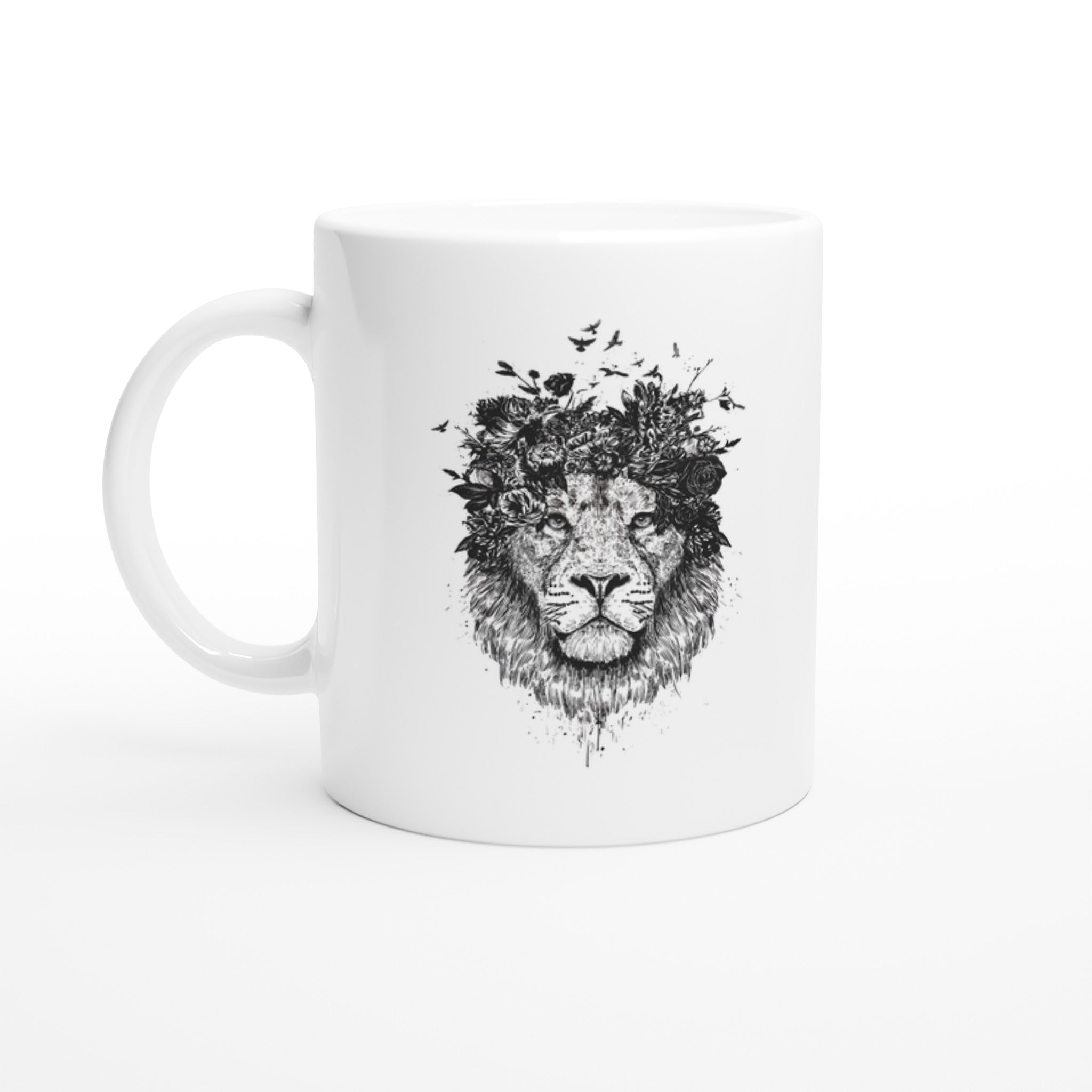 Floral Lion Mug - Optimalprint
