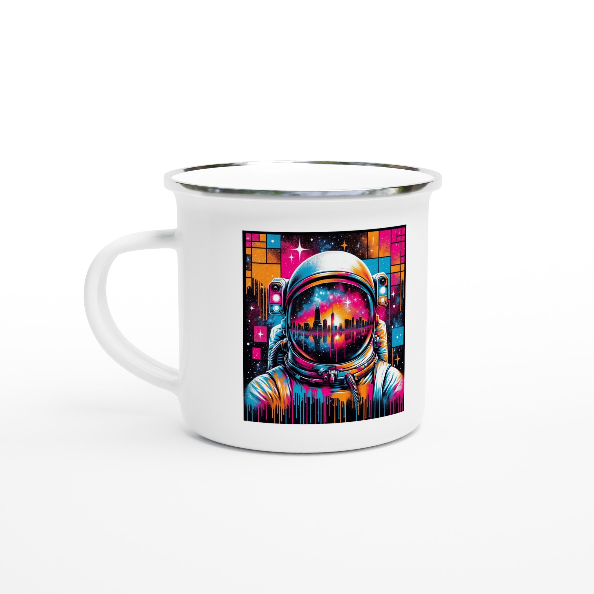 Cosmic Brew Mug Enamel Mug - Optimalprint