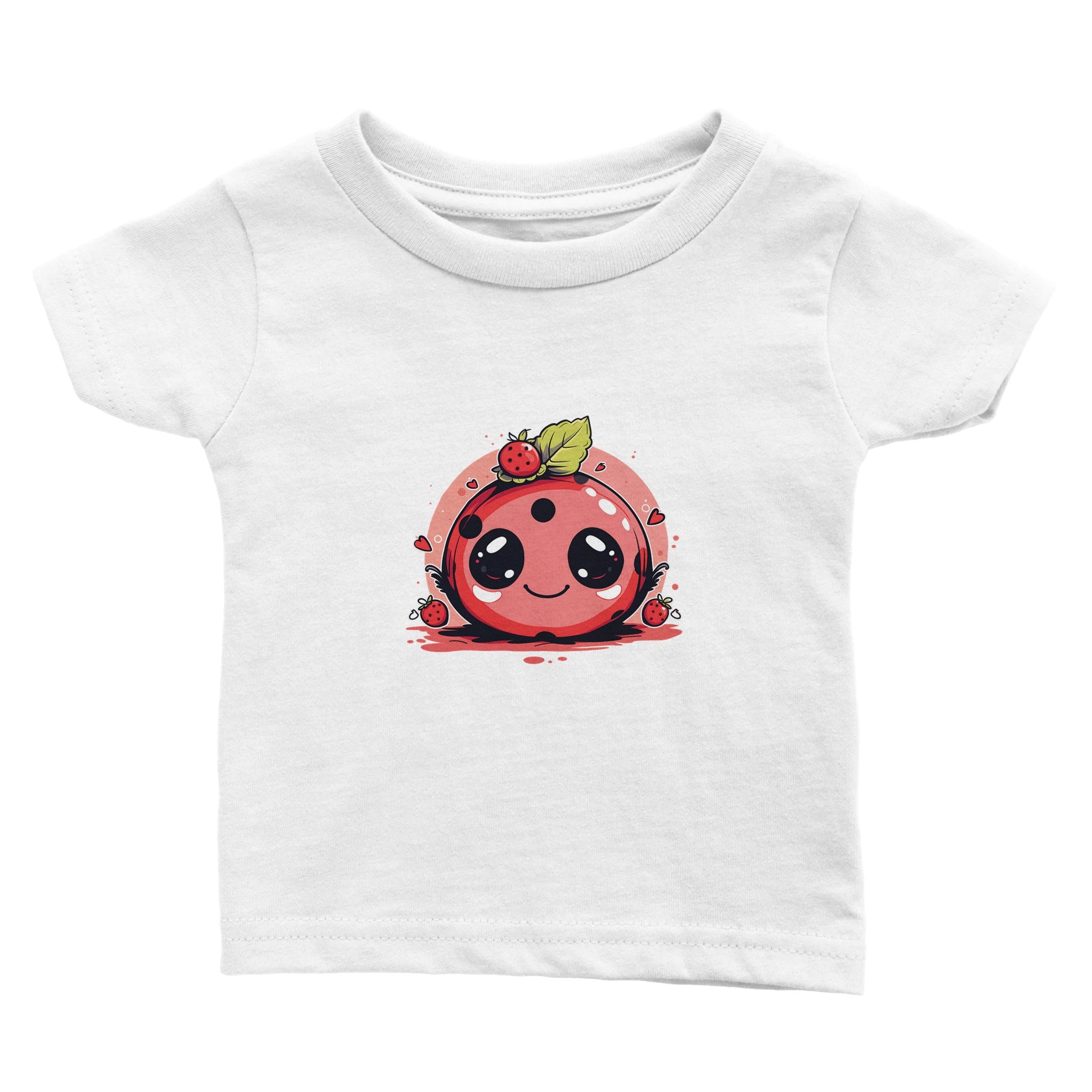 Berry Delightful Smile Baby Crewneck T-shirt - Optimalprint