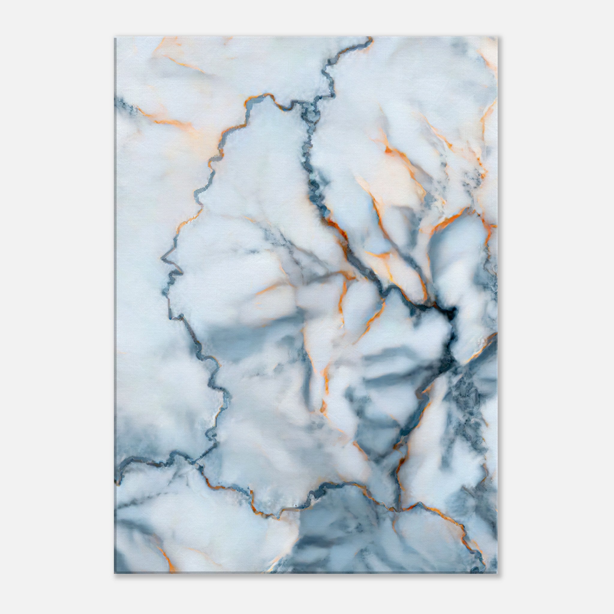 Luxemburg Marble Map Canvas