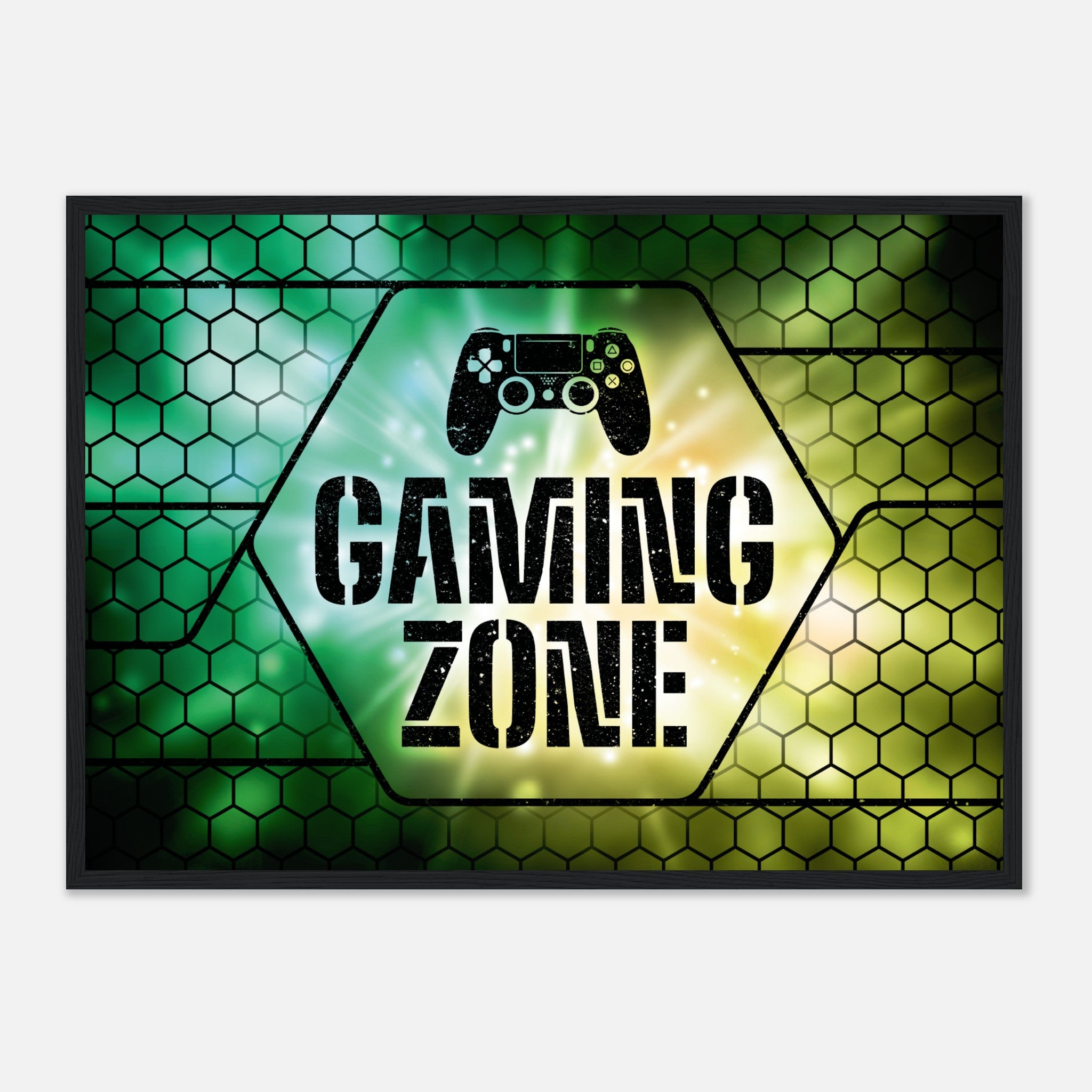 Gaming Zone Neon Duo 2 Poster