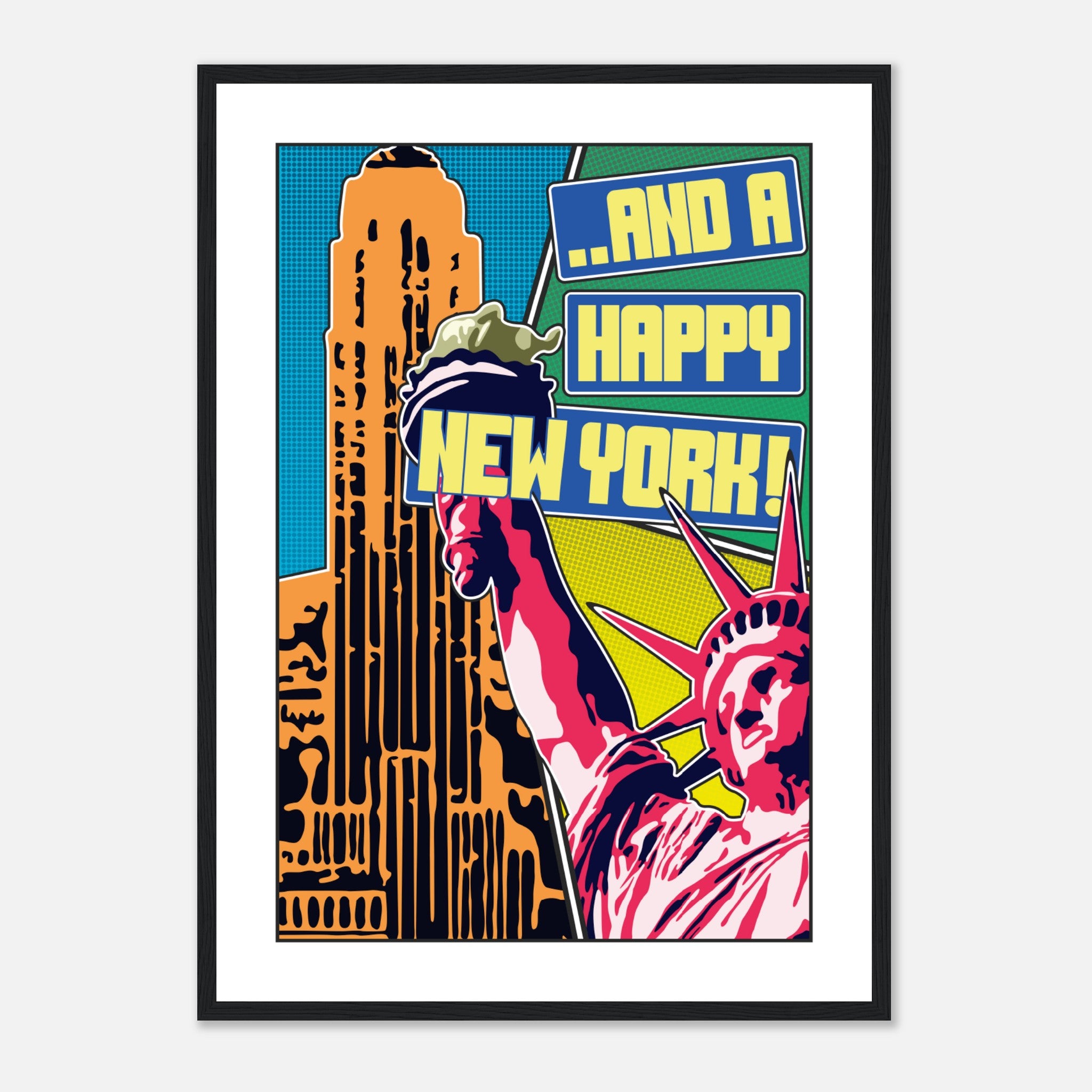 And A Happy New York Poster