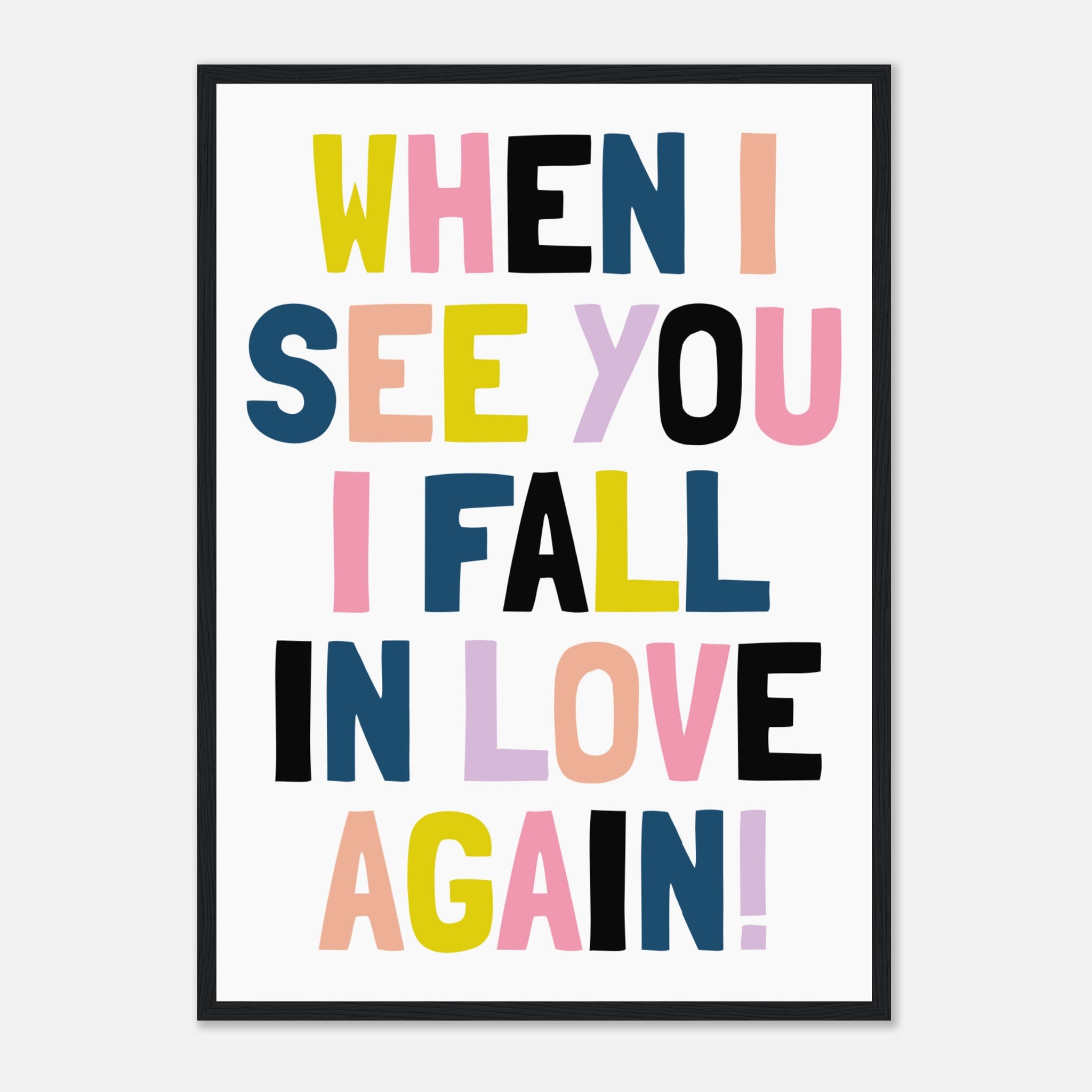 Fall In Love Again Poster