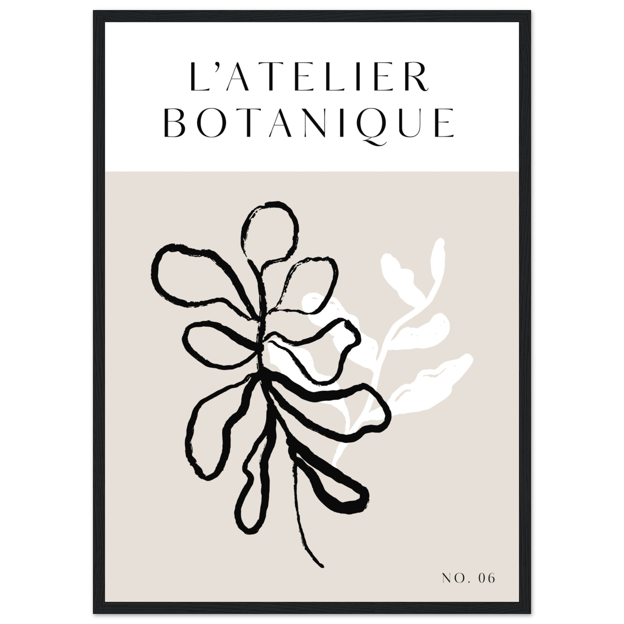 L'Atelier Botanique No. 6 Poster