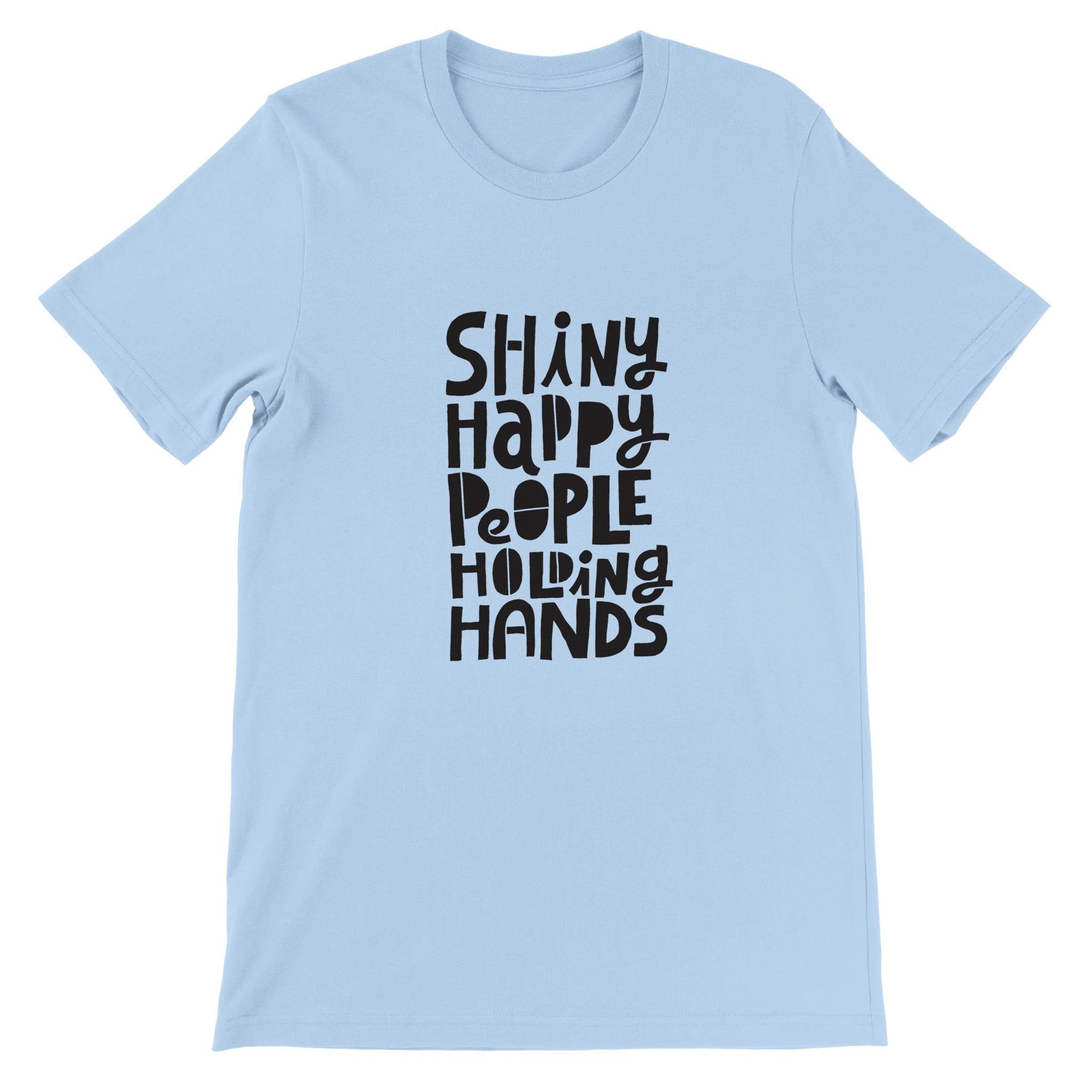 Shiny Happy People Crewneck T-shirt - Optimalprint