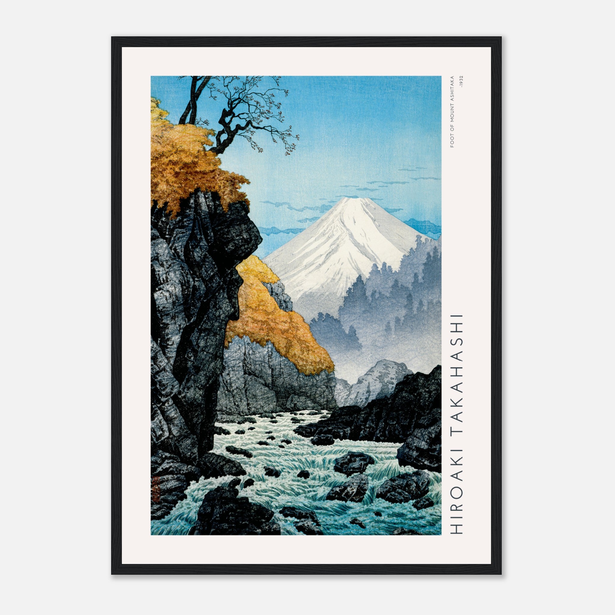 Foot of Mount Ashitaka by Hiroaki Takahashi Poster