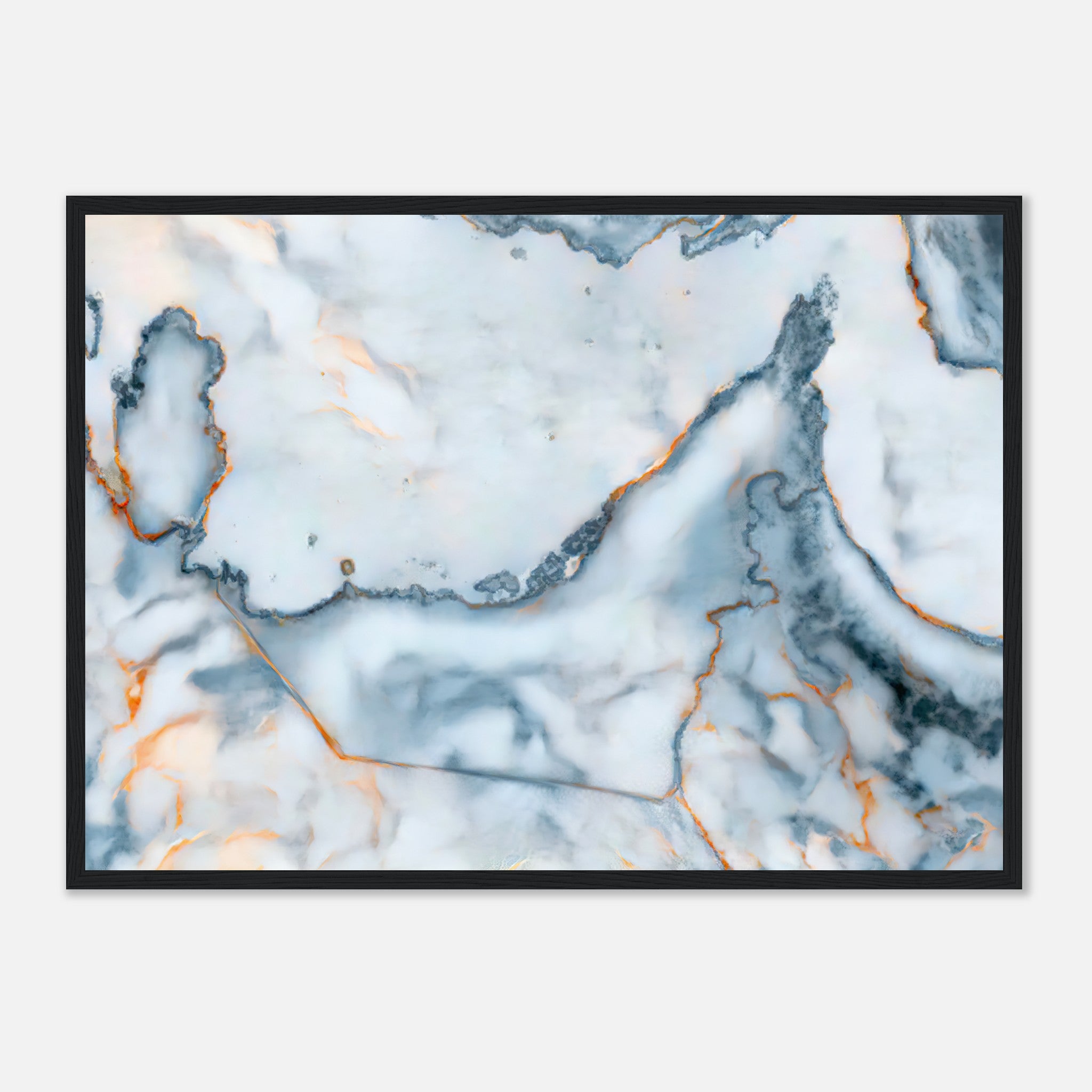 UAE Marble Map Poster