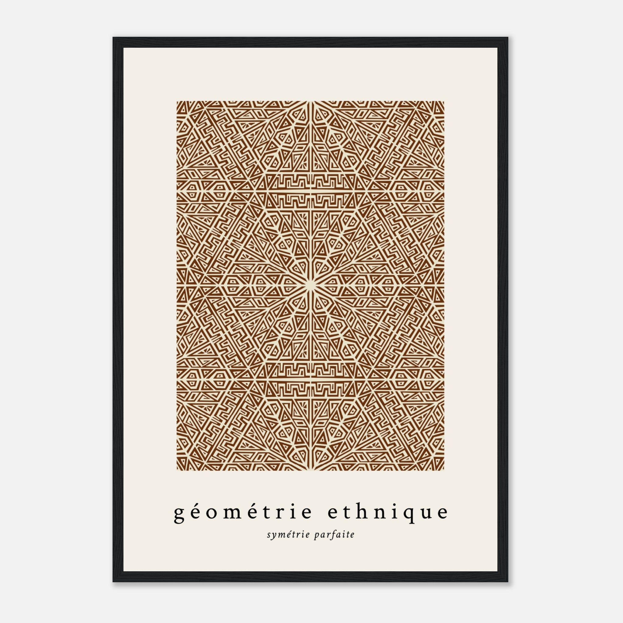 Geometric Seamless Pattern Poster