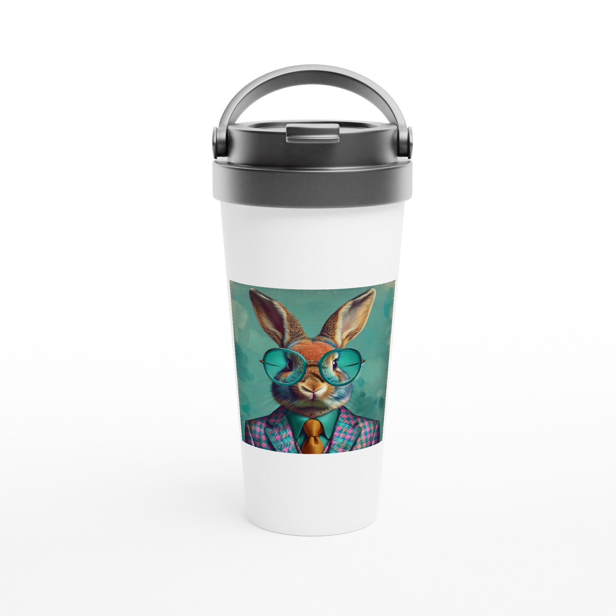 Dapper Rabbit Debonair Travel Mug - Optimalprint