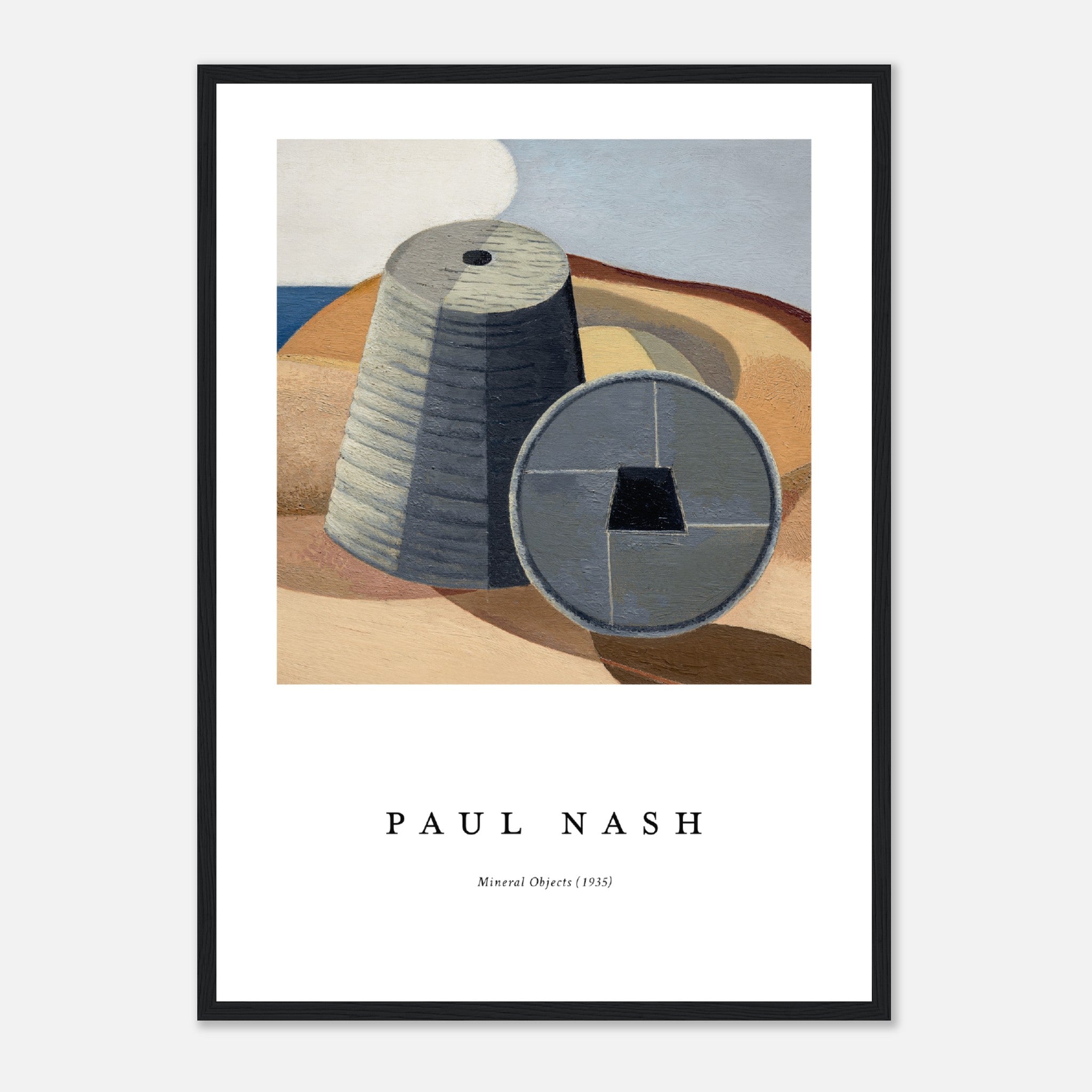 Paul Nash Objects Poster