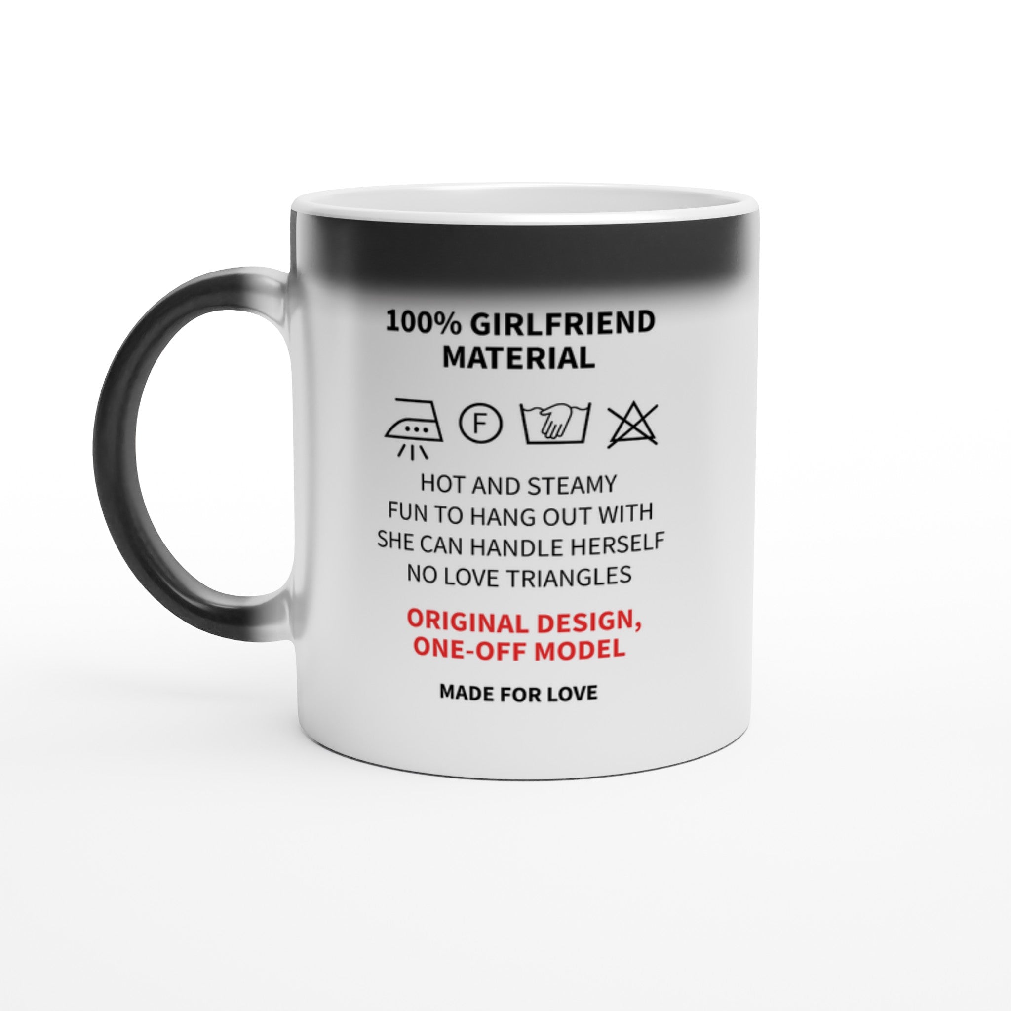 Girlfriend Material Magic Mug - Optimalprint
