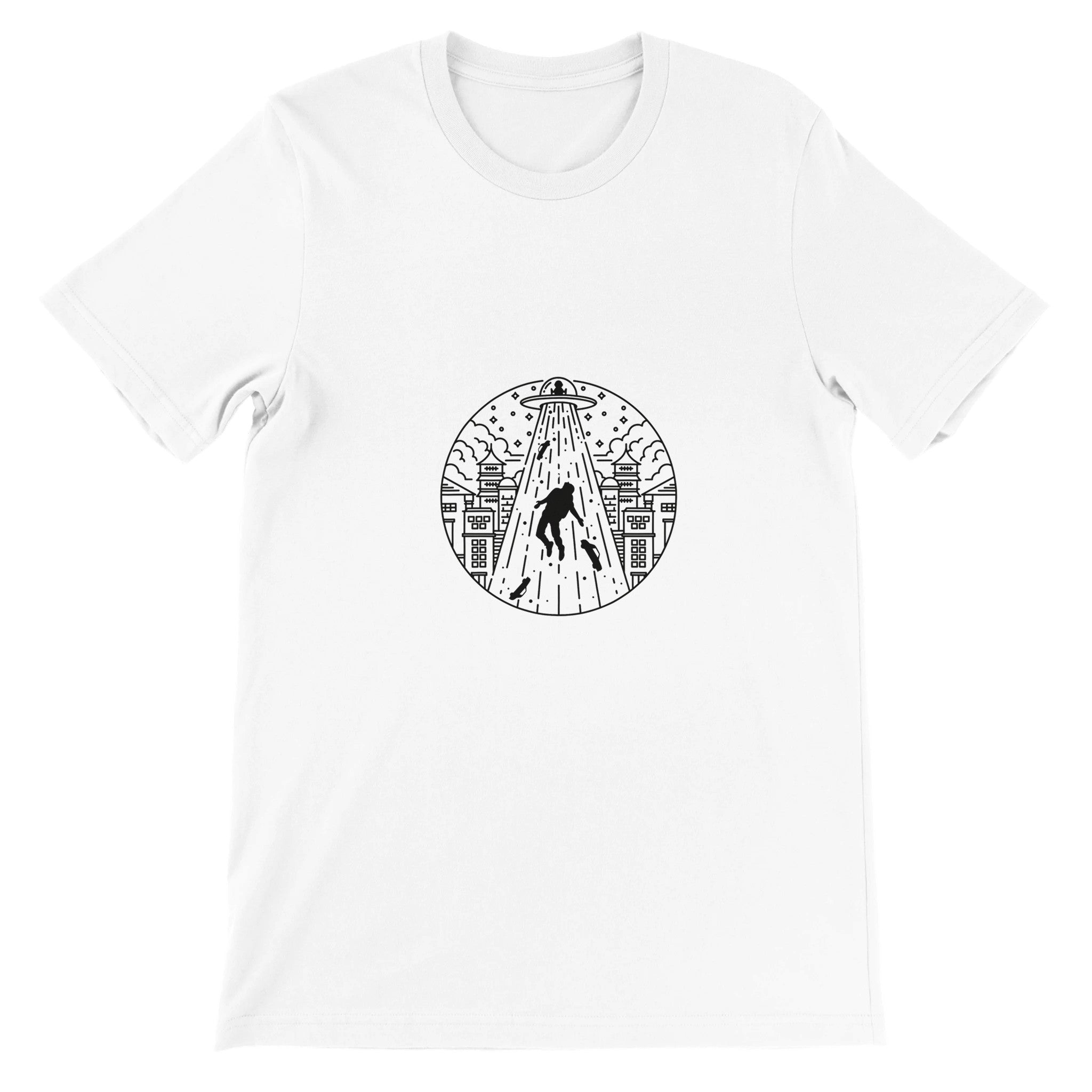 Alien Invasion Crewneck T-shirt - Optimalprint