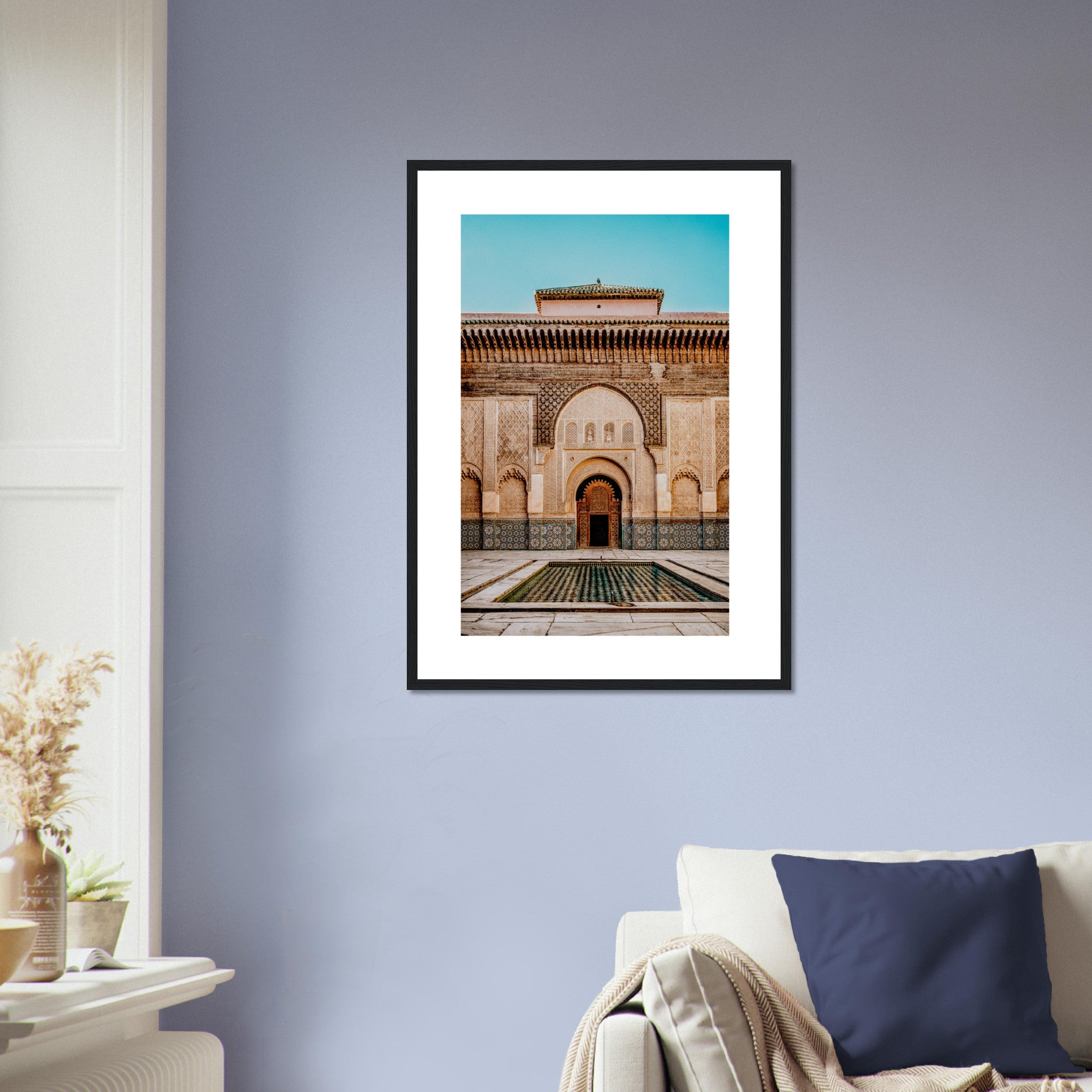 Historic Islamic College In Marrakech Poster