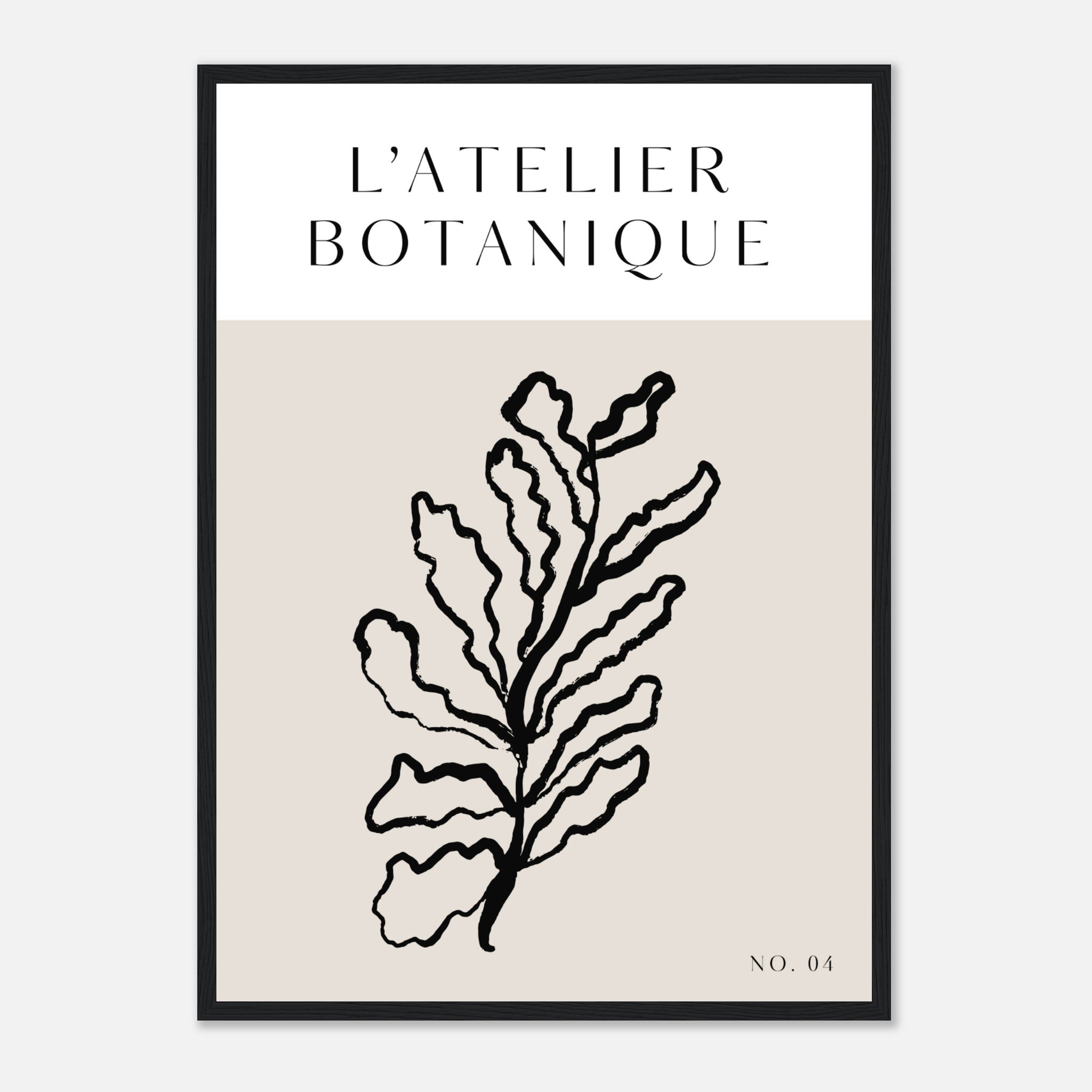 L'Atelier Botanique No. 4 Poster
