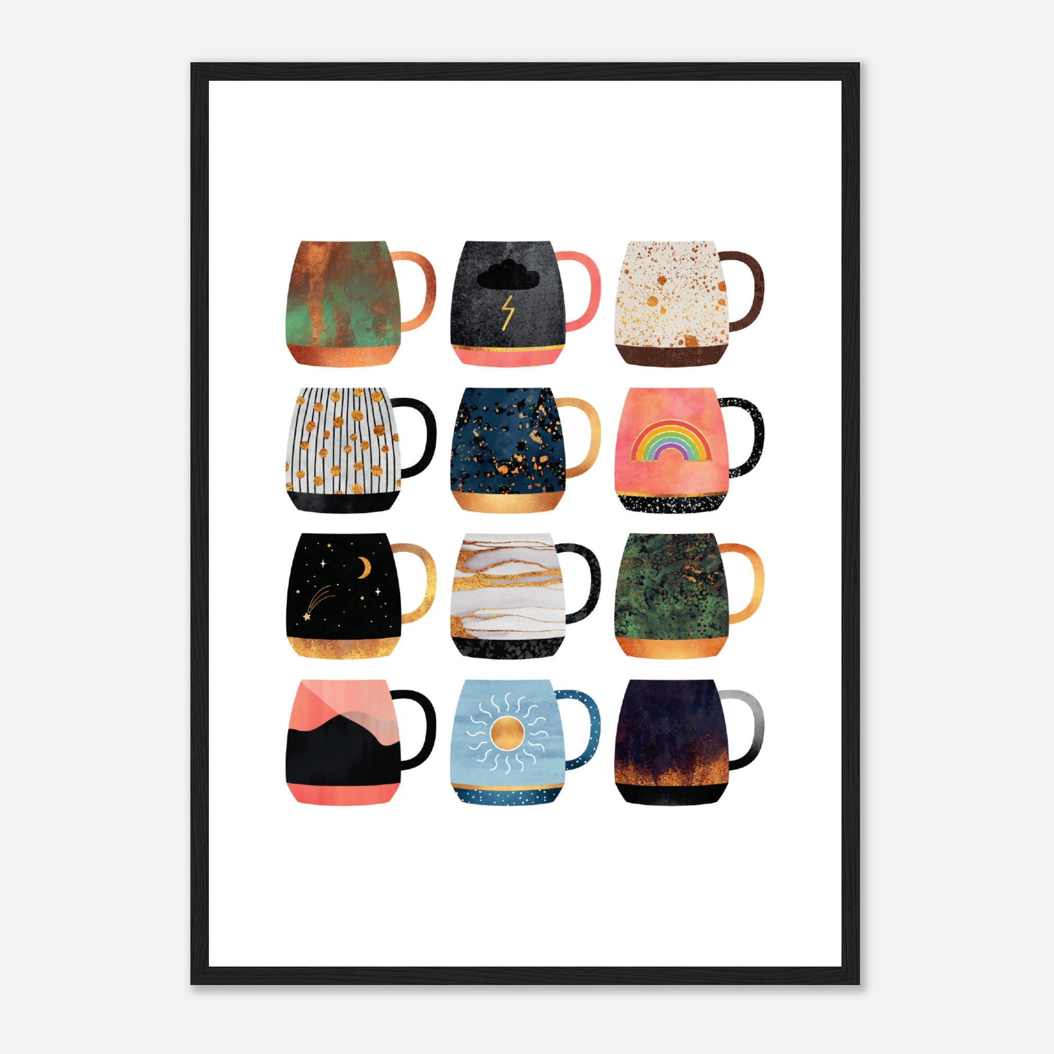 Coffee Cup Collection 2 Poster