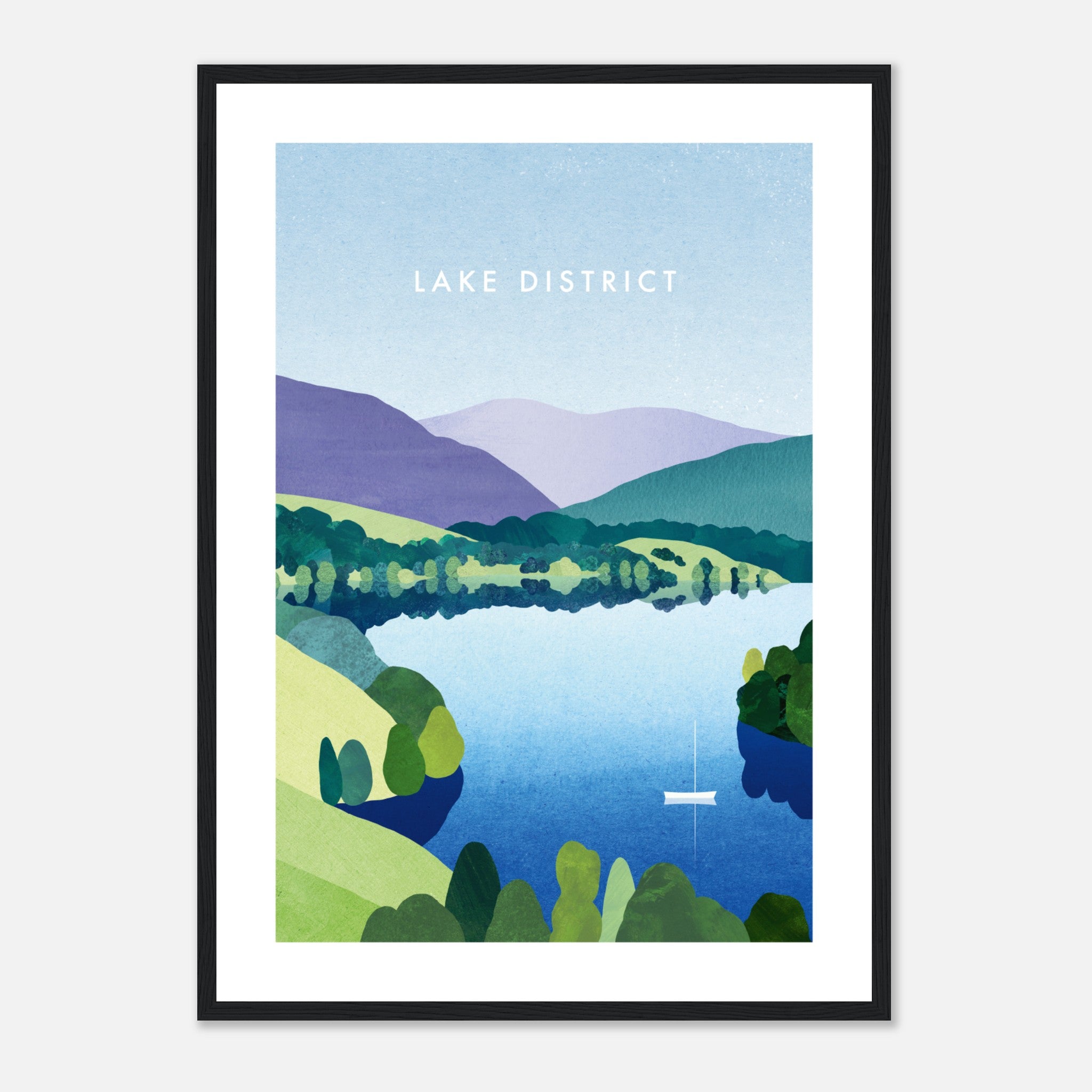 Lake District, Windemere Poster