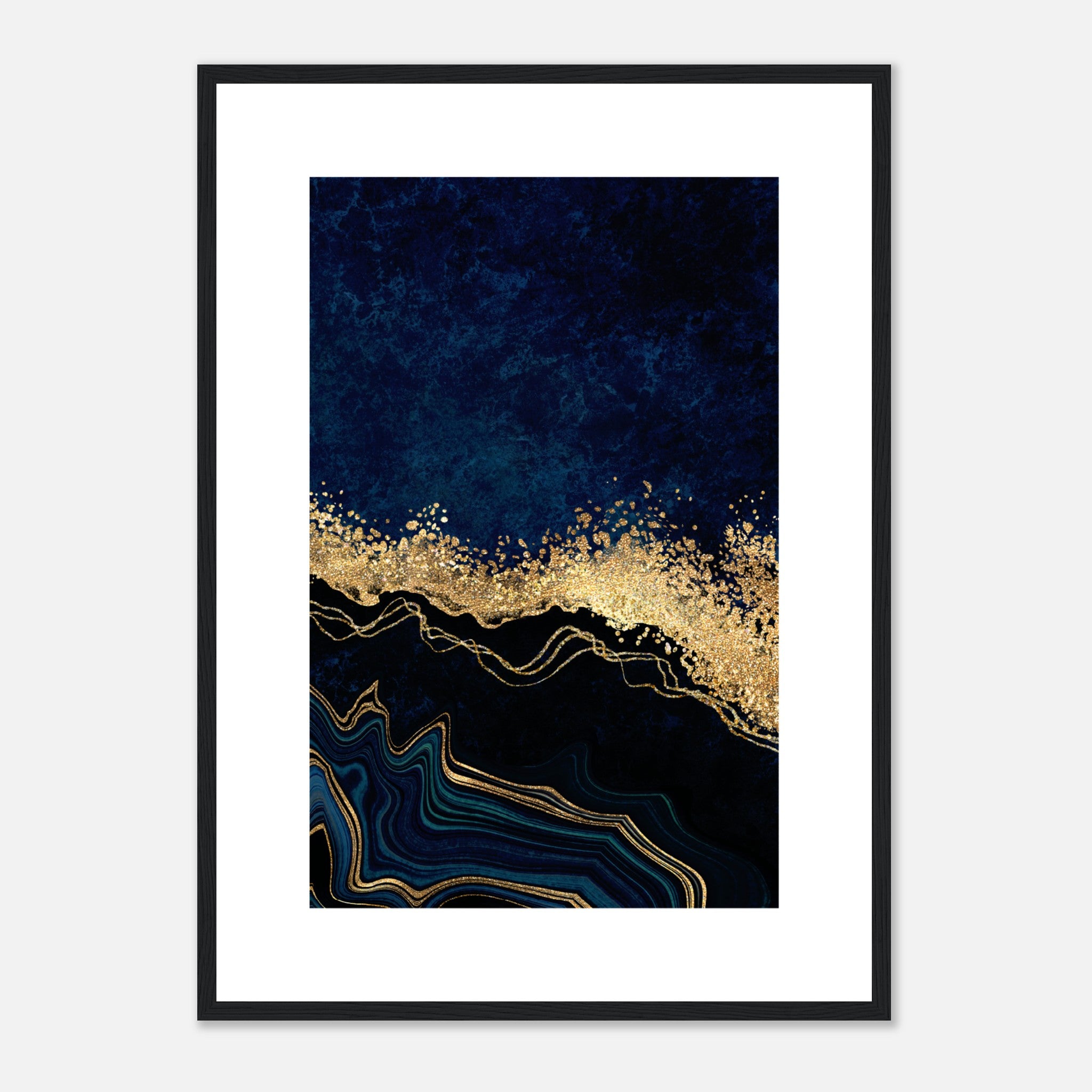 Agate Texture Poster
