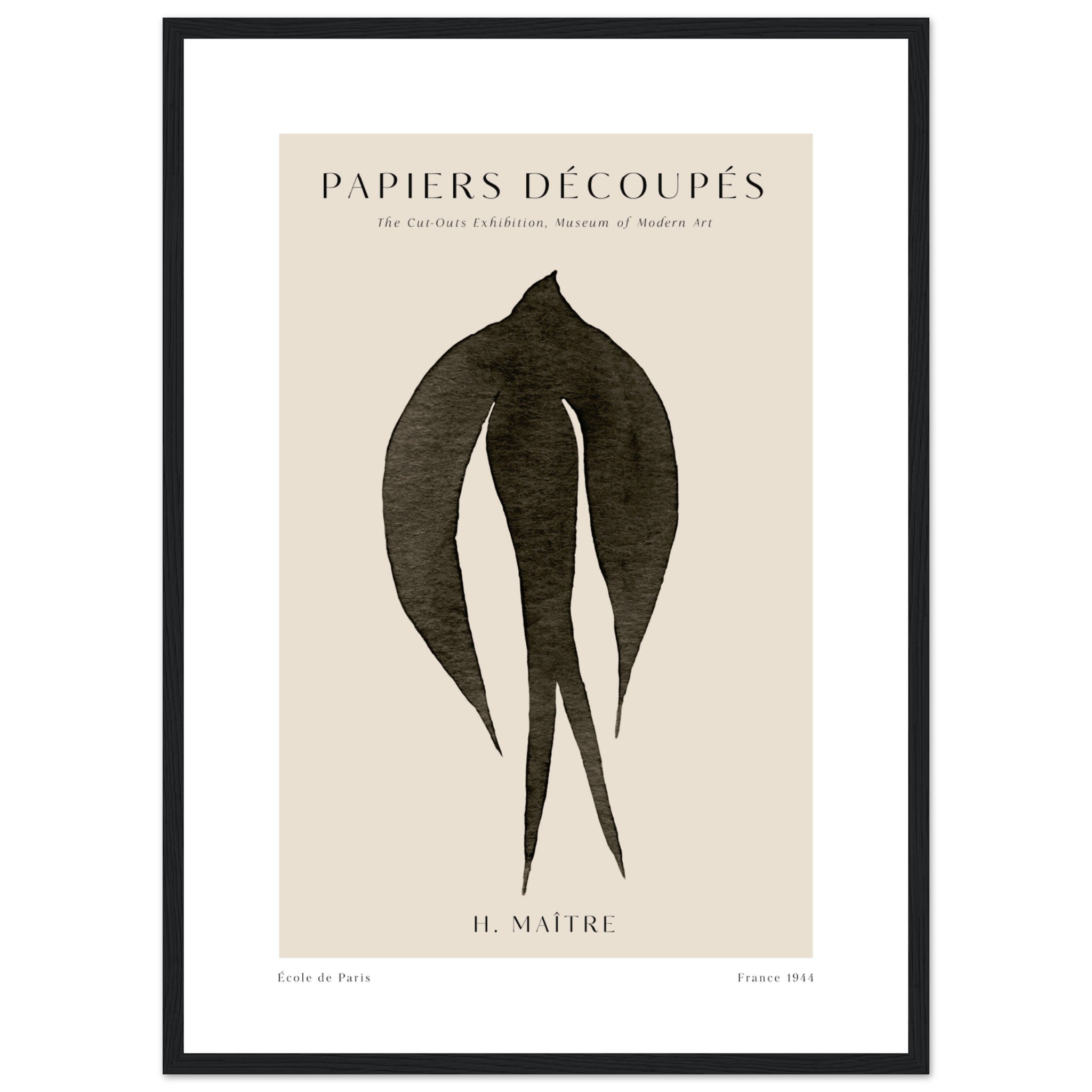 Matisse Papiers Decoupes No. 11 Poster