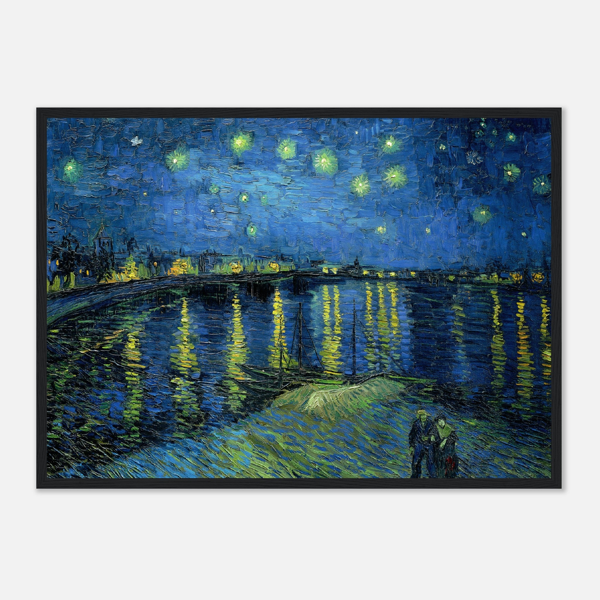 Starry Night Overthe Rhone (1888) Poster