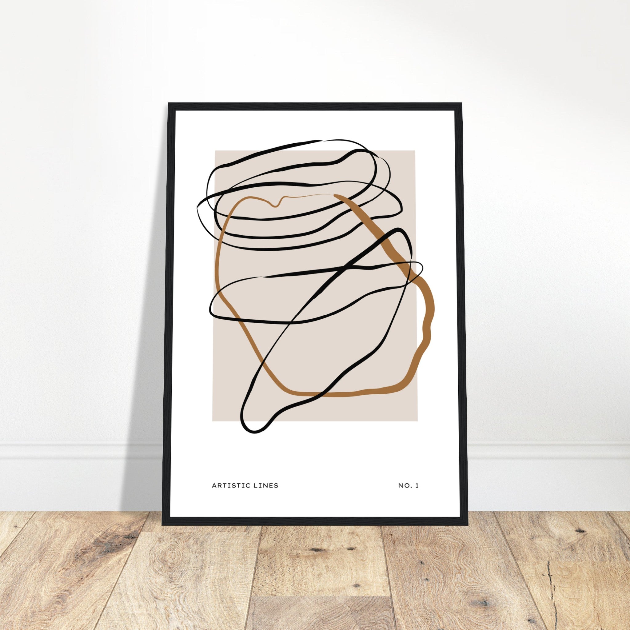 Artistic Lines Poster No. 1 Poster