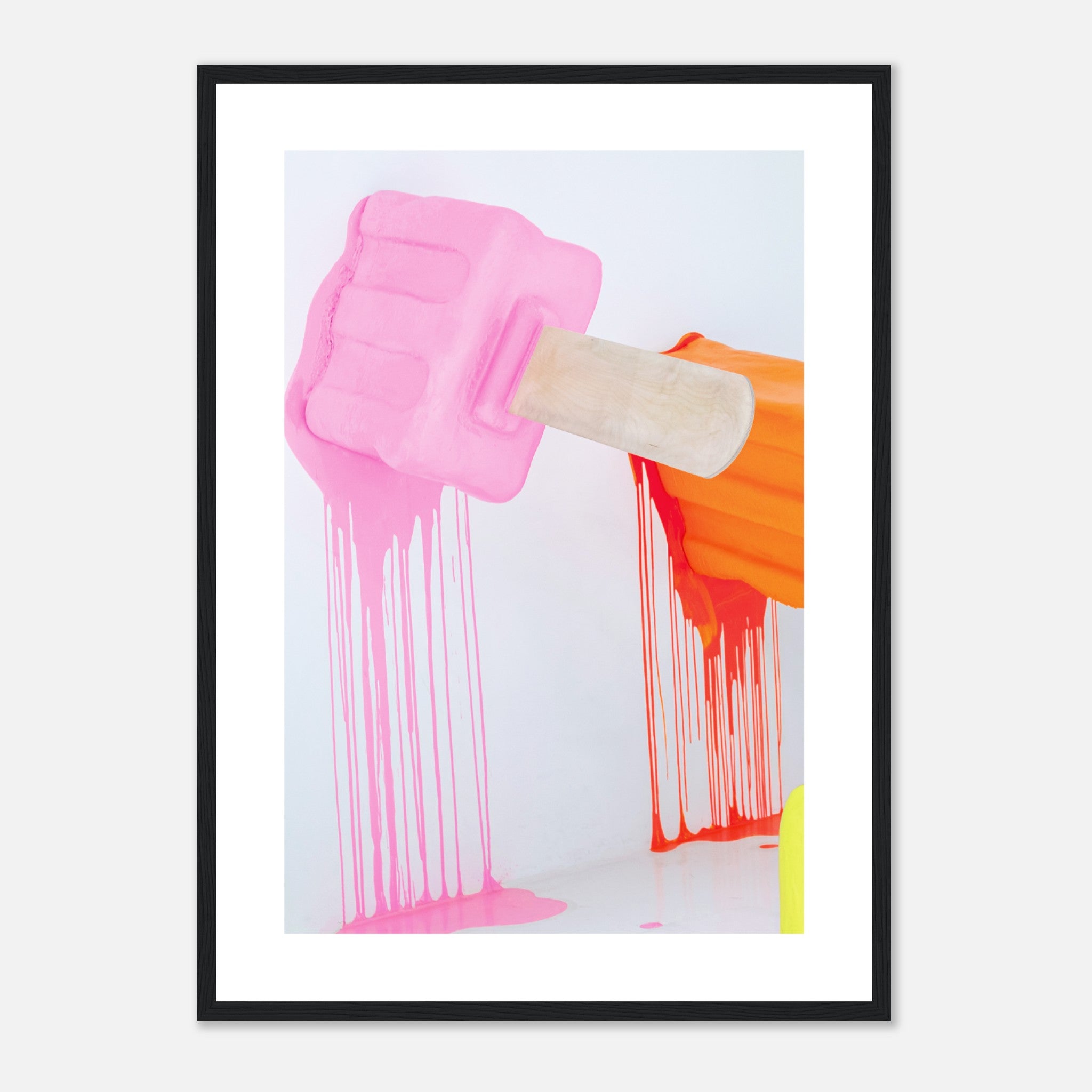 Neon Ice Lolly Poster