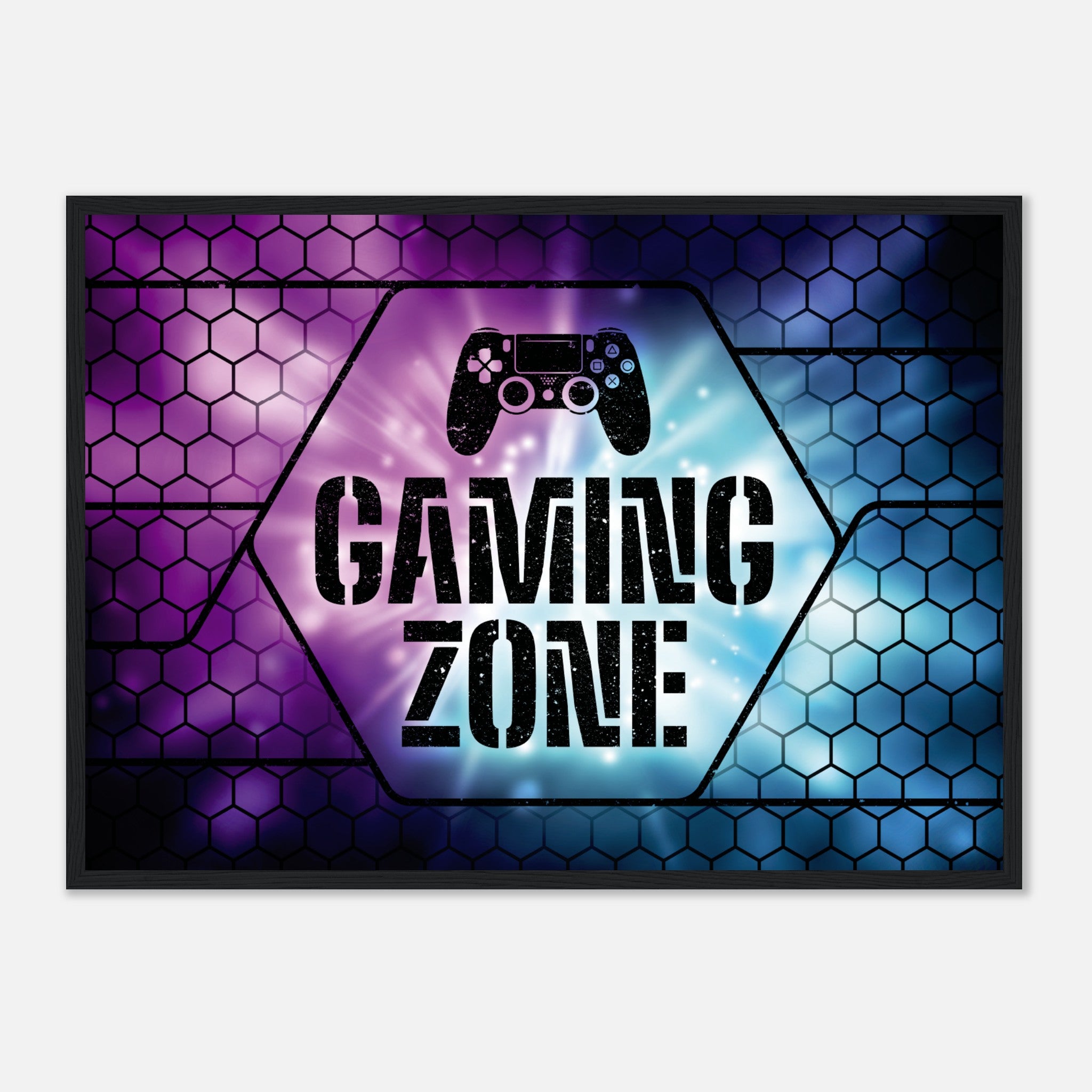 Gaming Zone Neon Duo 1 Poster
