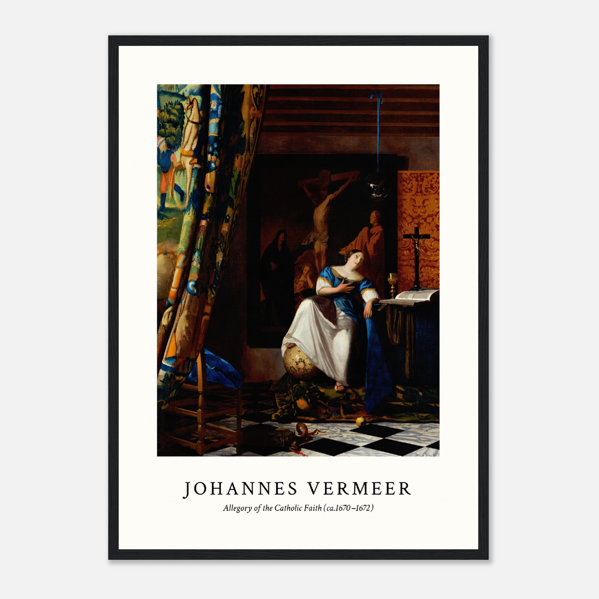 Johannes Vermeer VI Poster