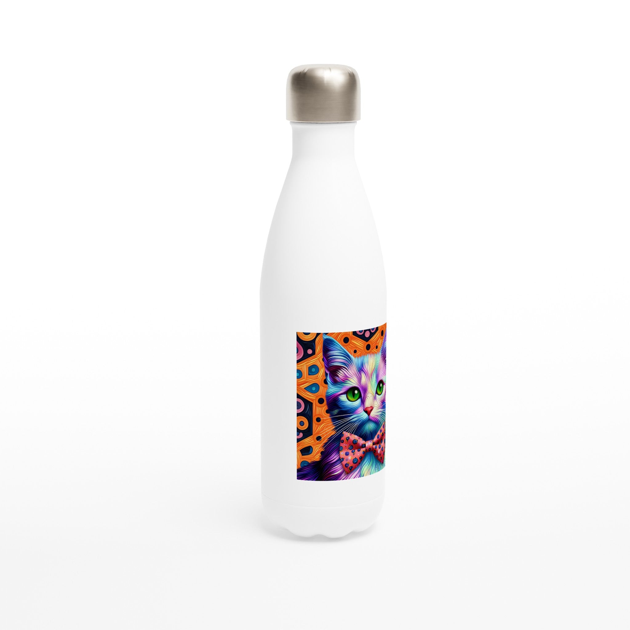 Kaleidoscopic Whiskers Water Bottle - Optimalprint