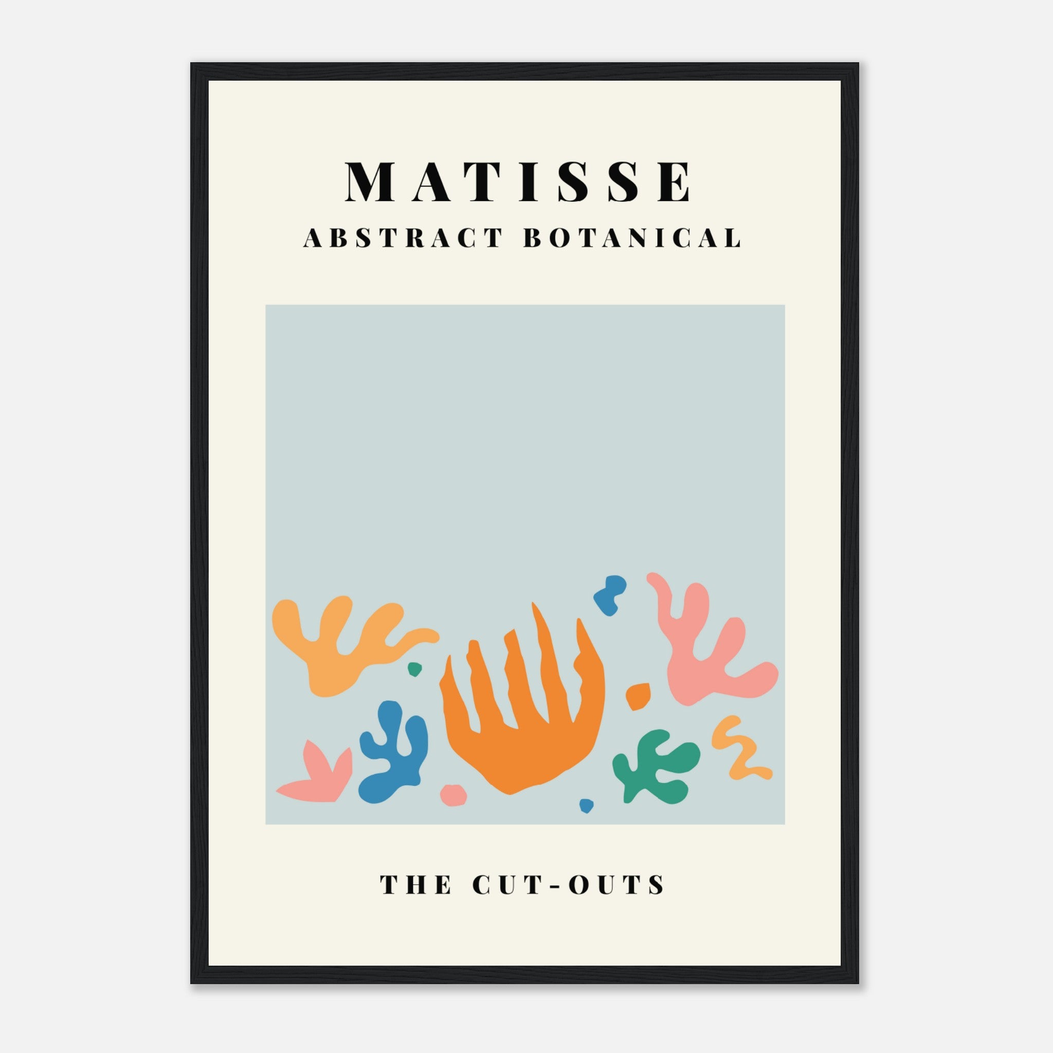 Matisse Cut-Outs Color Botanicals Poster