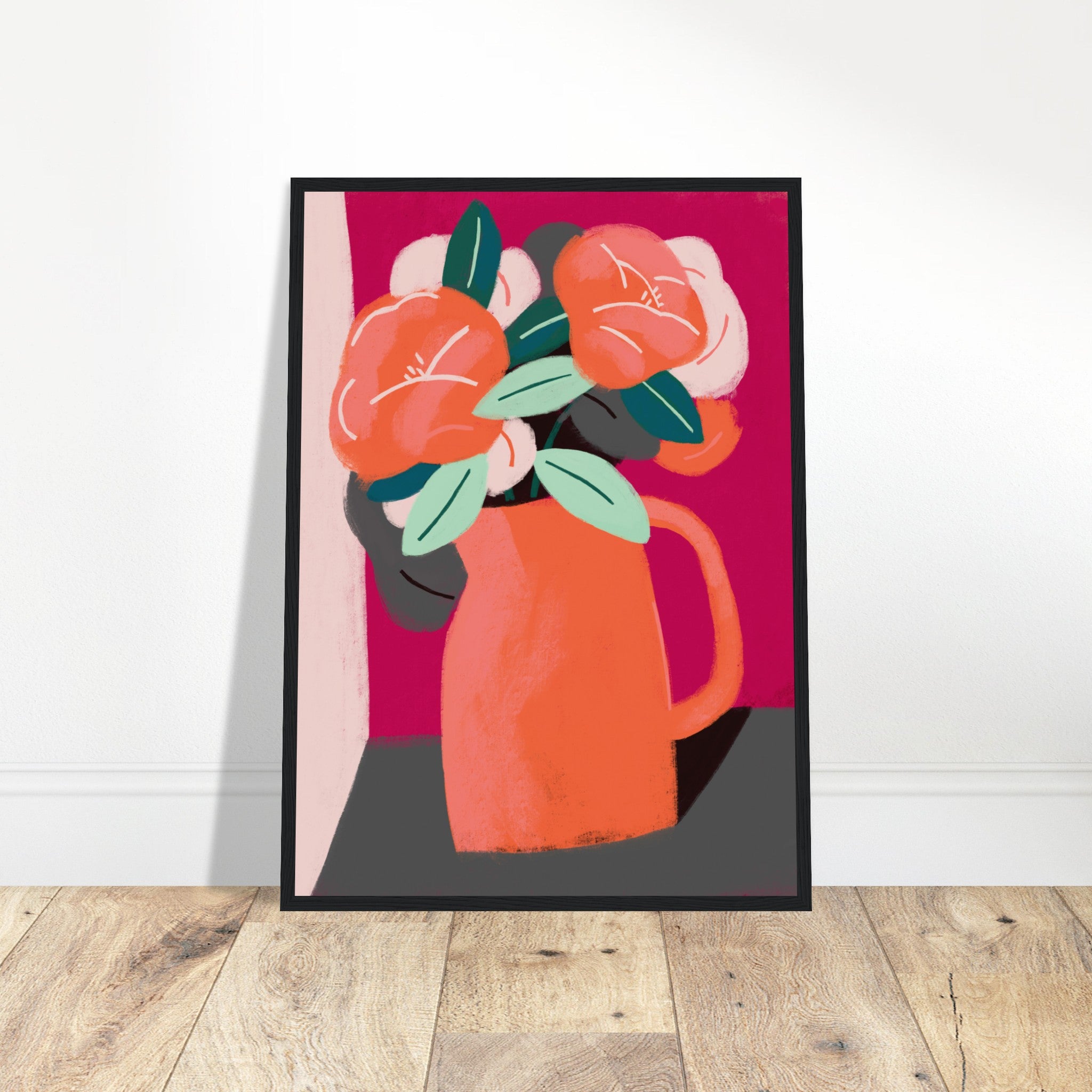 Pink Flowers Poster