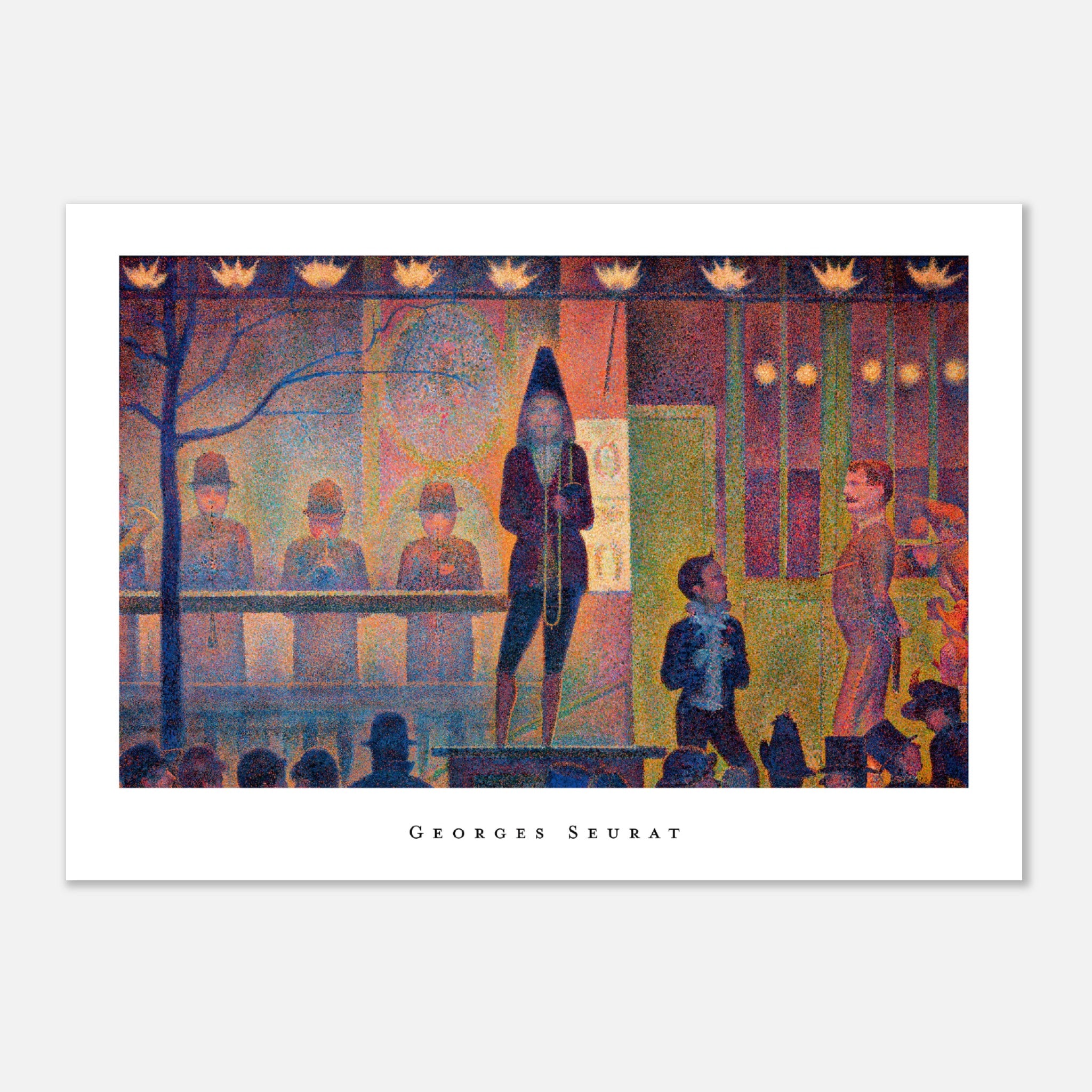 Georges Seurat Theatre Poster